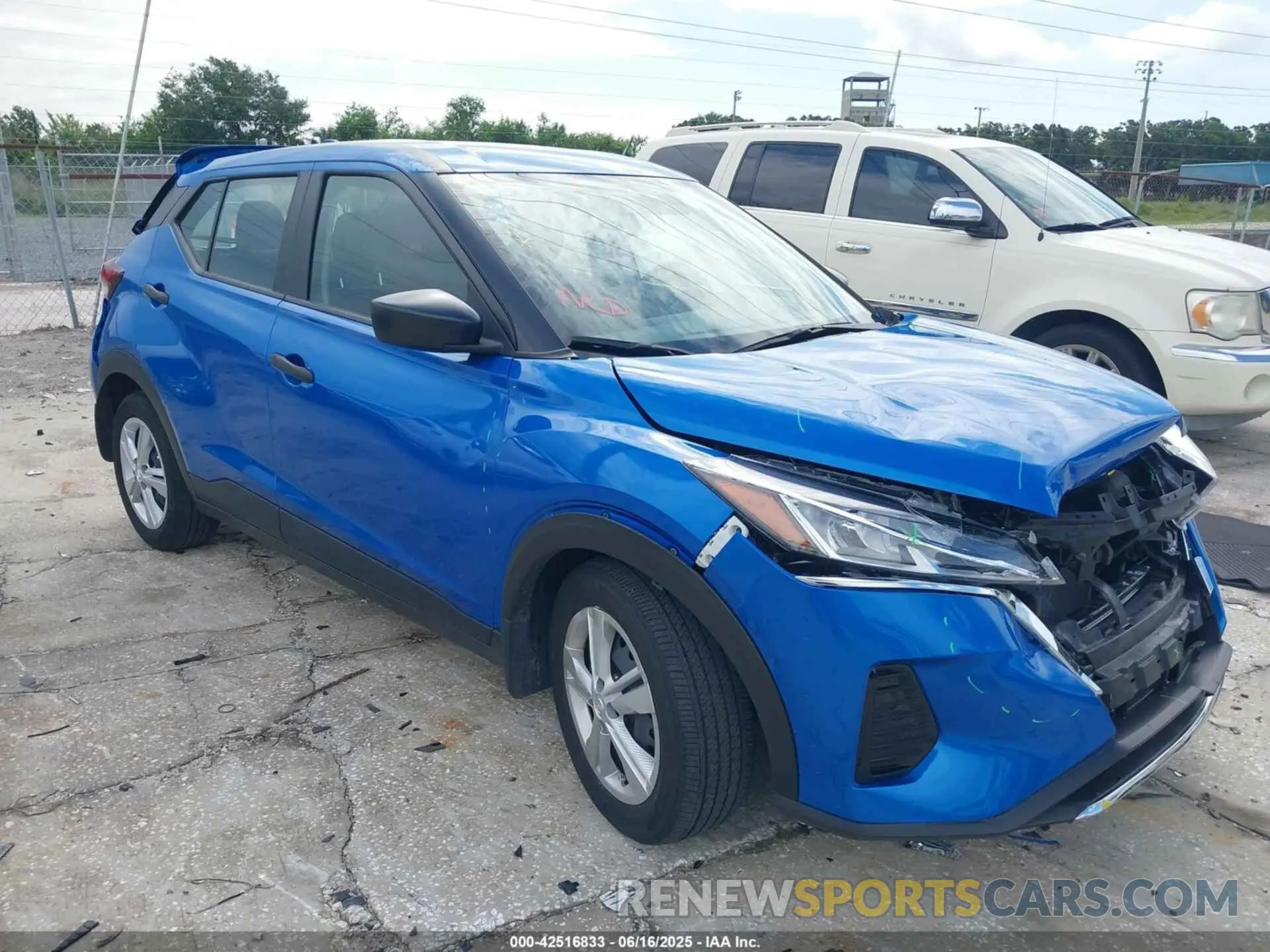 1 Photograph of a damaged car 3N1CP5BV3PL562439 NISSAN KICKS 2023
