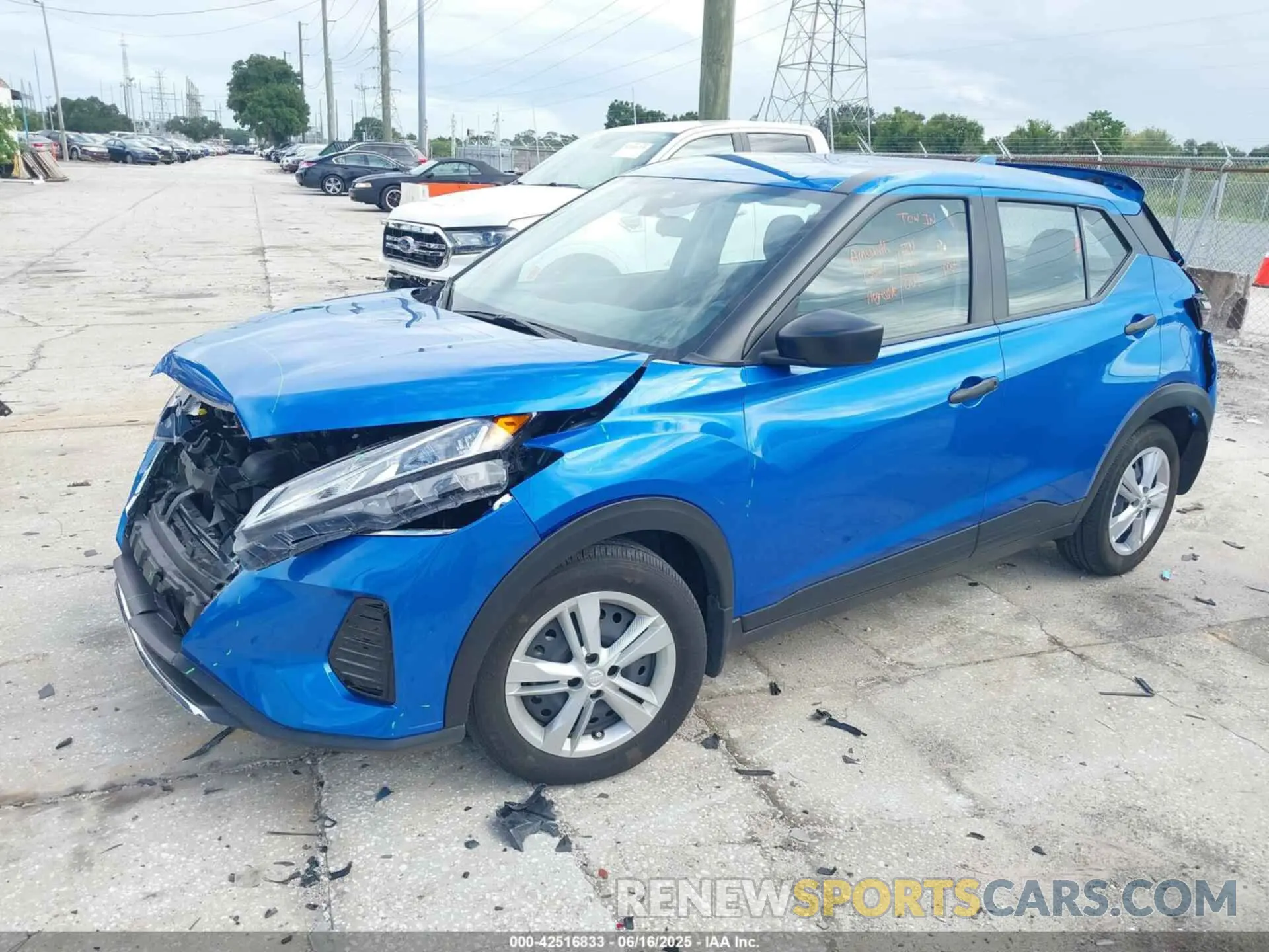 2 Photograph of a damaged car 3N1CP5BV3PL562439 NISSAN KICKS 2023