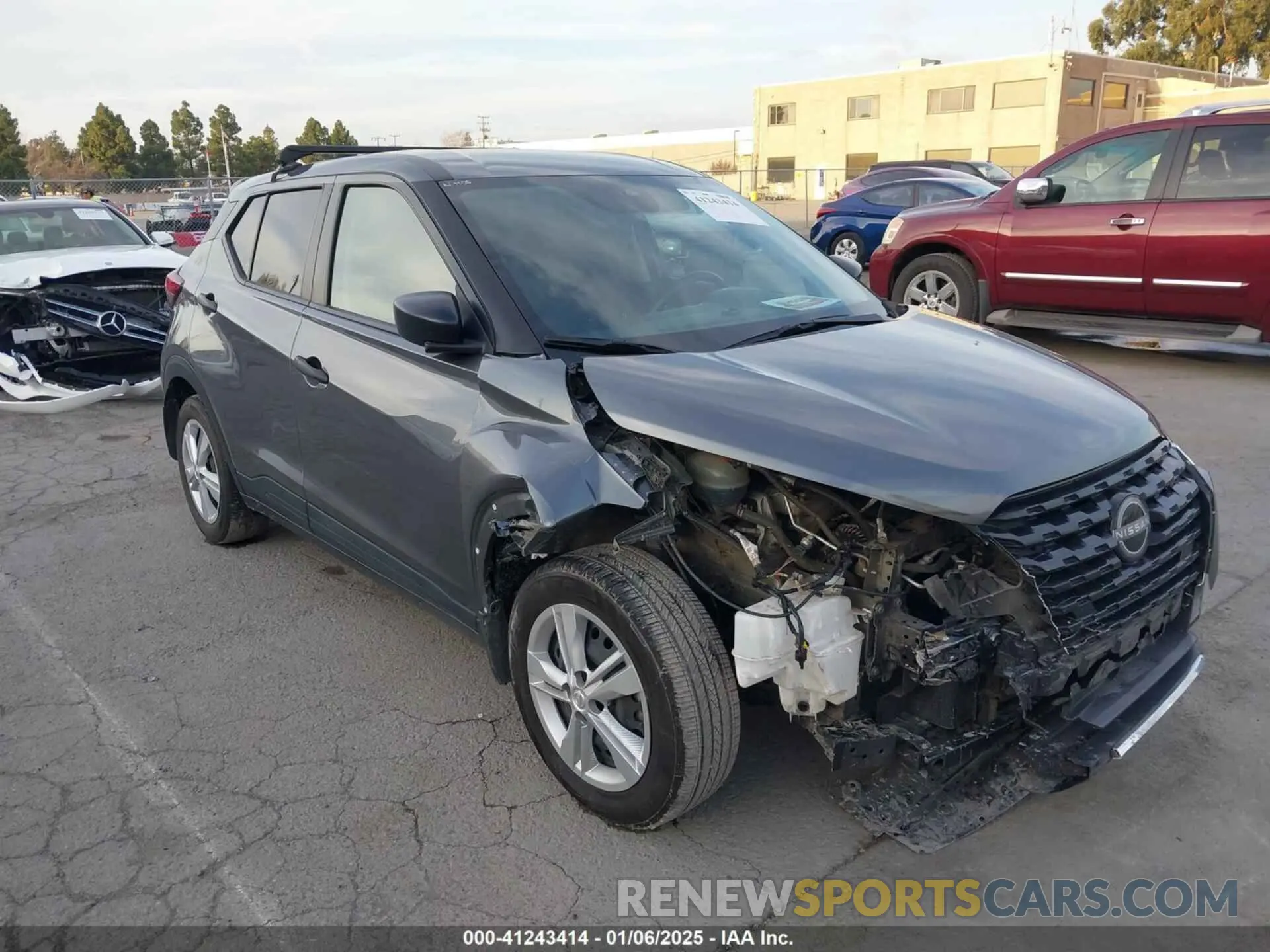 6 Фотография поврежденного автомобиля 3N1CP5BV4PL469266 NISSAN KICKS 2023