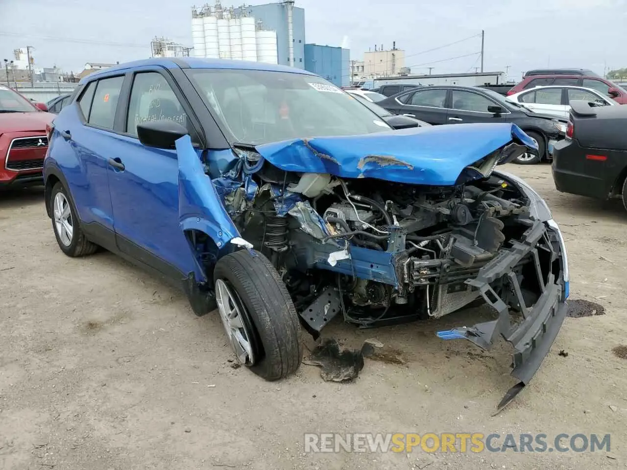 4 Фотография поврежденного автомобиля 3N1CP5BV4PL536044 NISSAN KICKS 2023