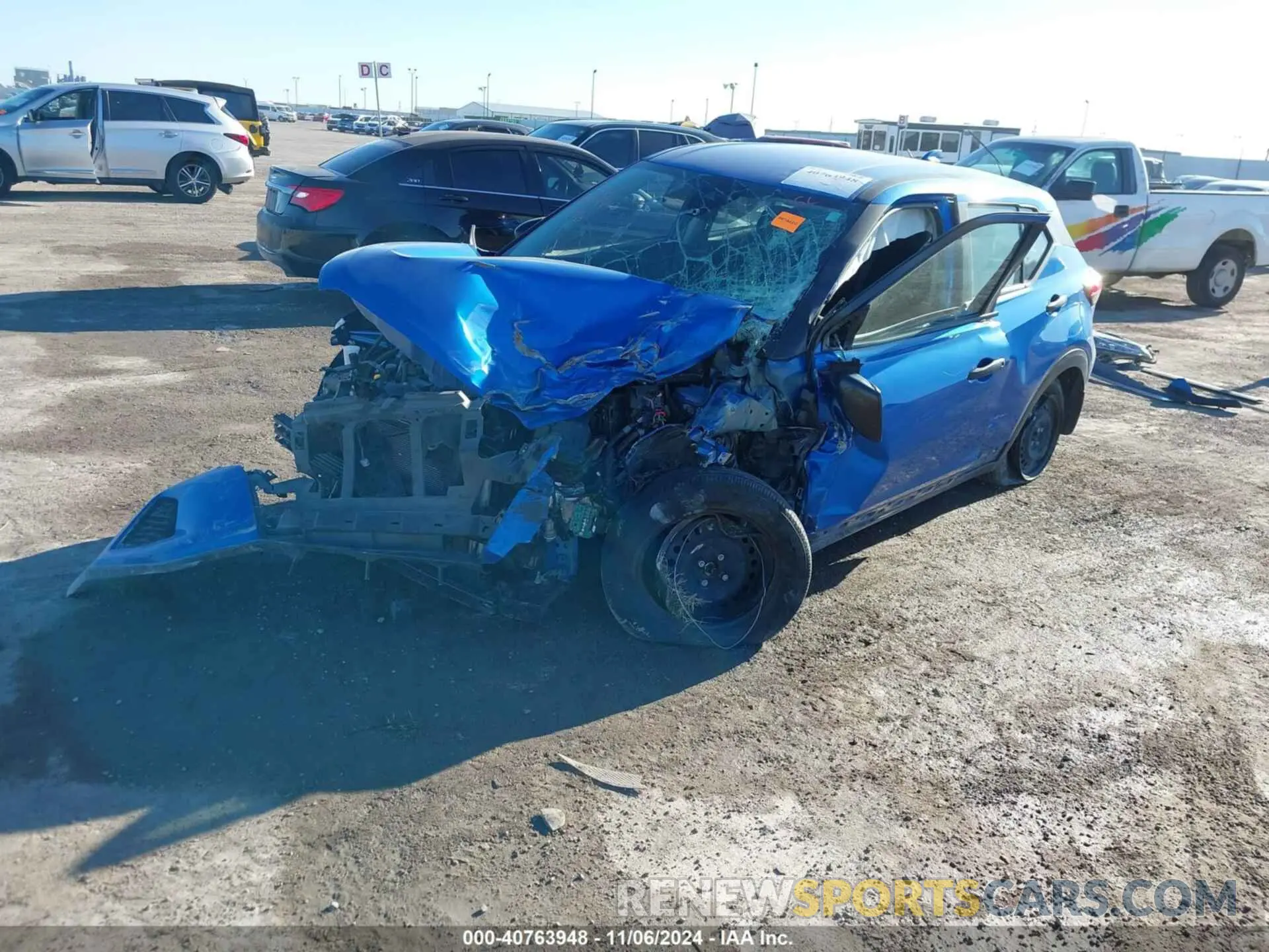 2 Photograph of a damaged car 3N1CP5BV6PL511307 NISSAN KICKS 2023