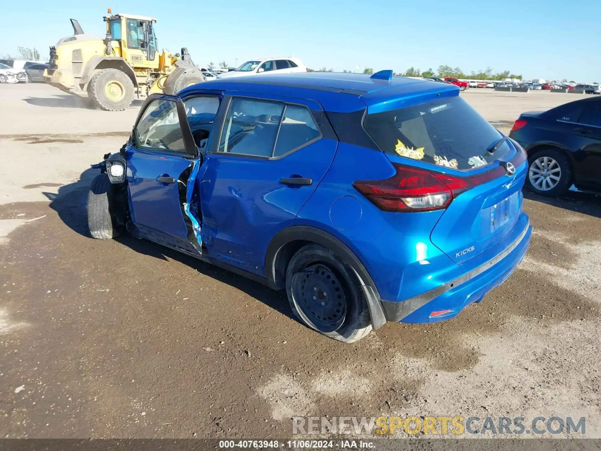 3 Photograph of a damaged car 3N1CP5BV6PL511307 NISSAN KICKS 2023
