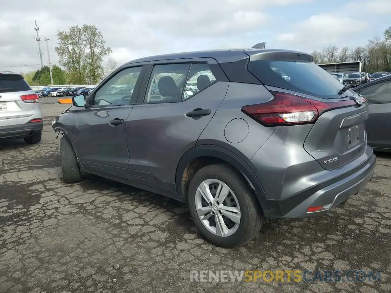 2 Photograph of a damaged car 3N1CP5BV6PL534747 NISSAN KICKS 2023