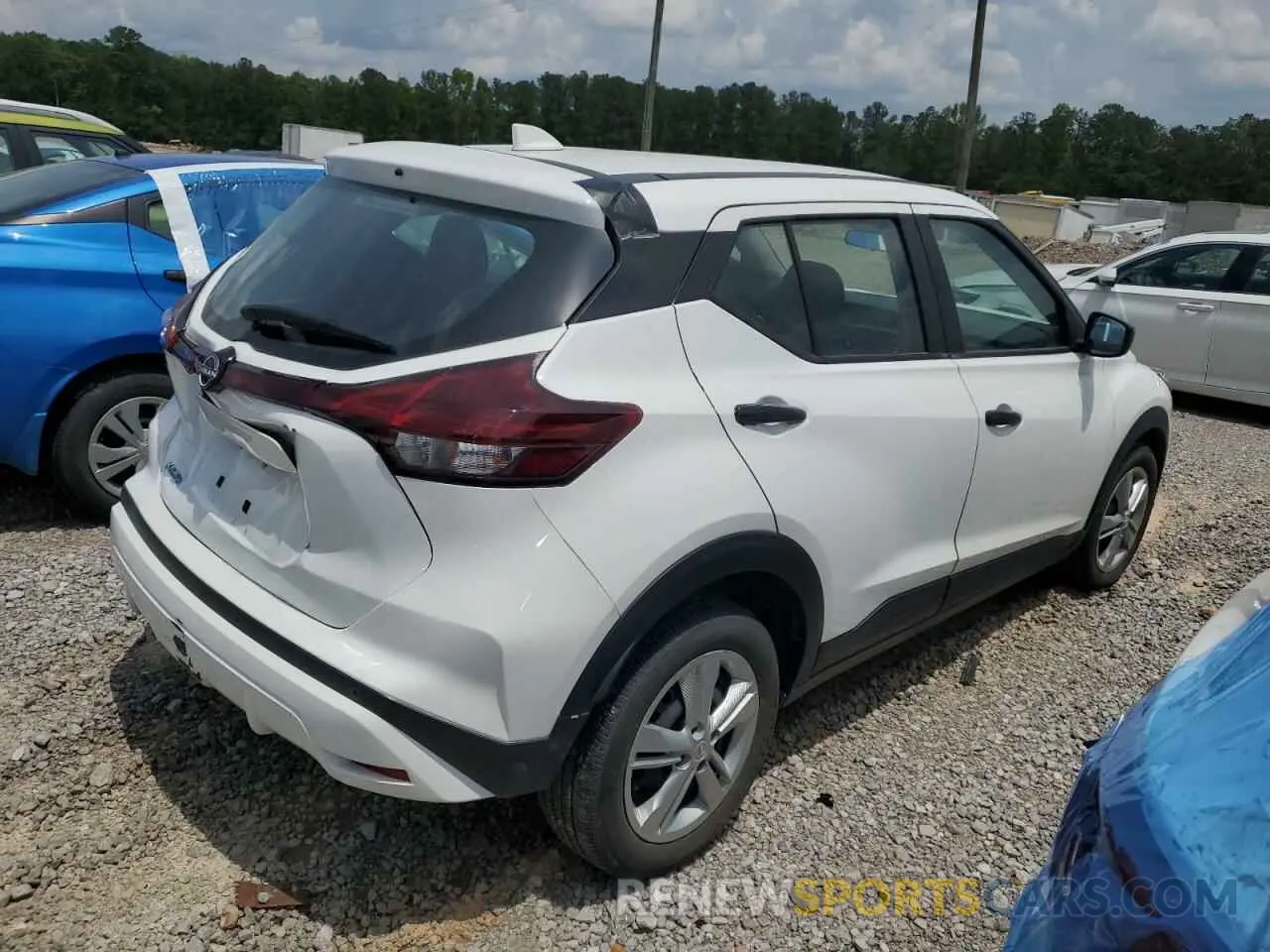 3 Photograph of a damaged car 3N1CP5BV6PL547532 NISSAN KICKS 2023