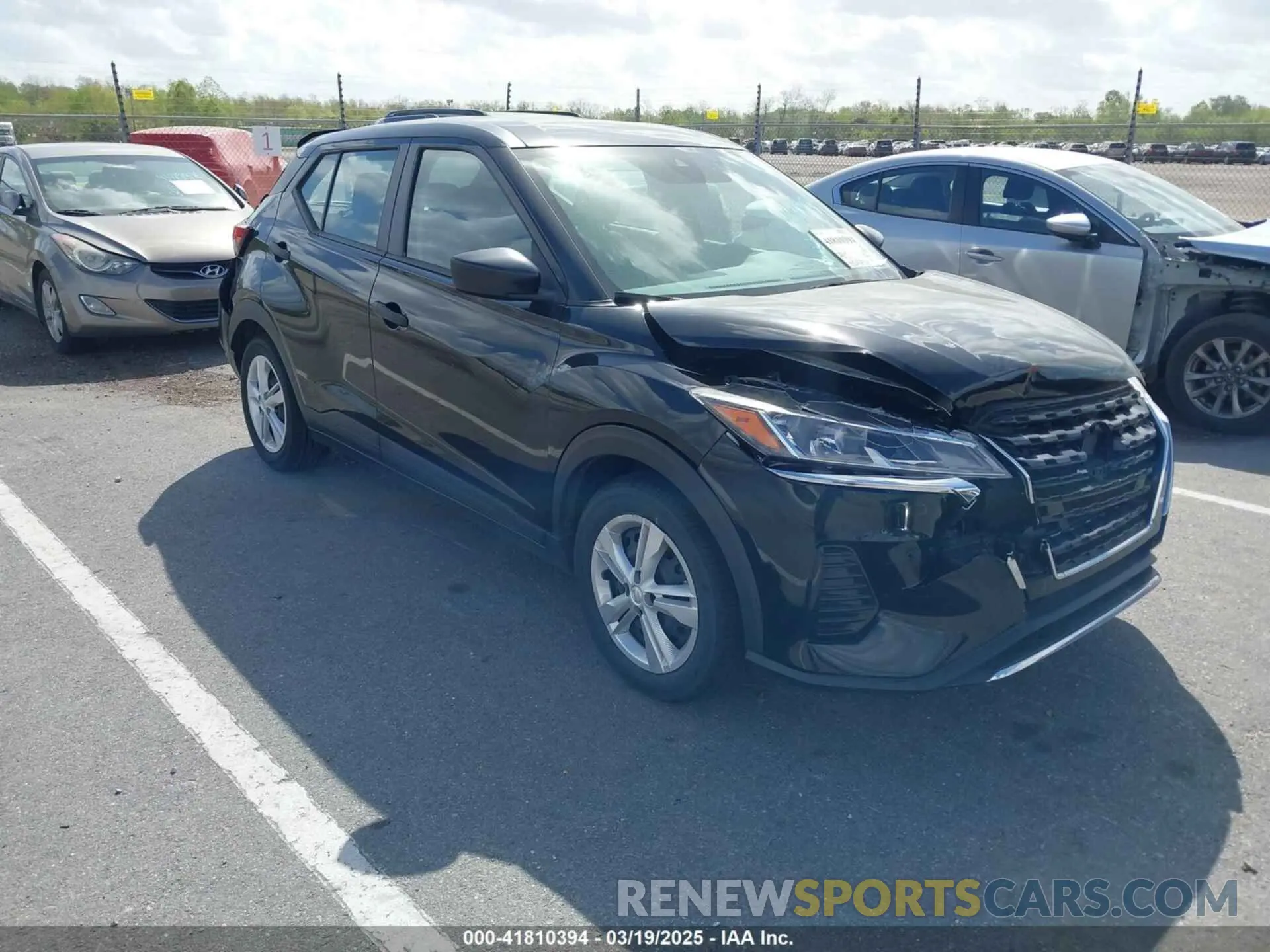 1 Photograph of a damaged car 3N1CP5BV6PL547739 NISSAN KICKS 2023