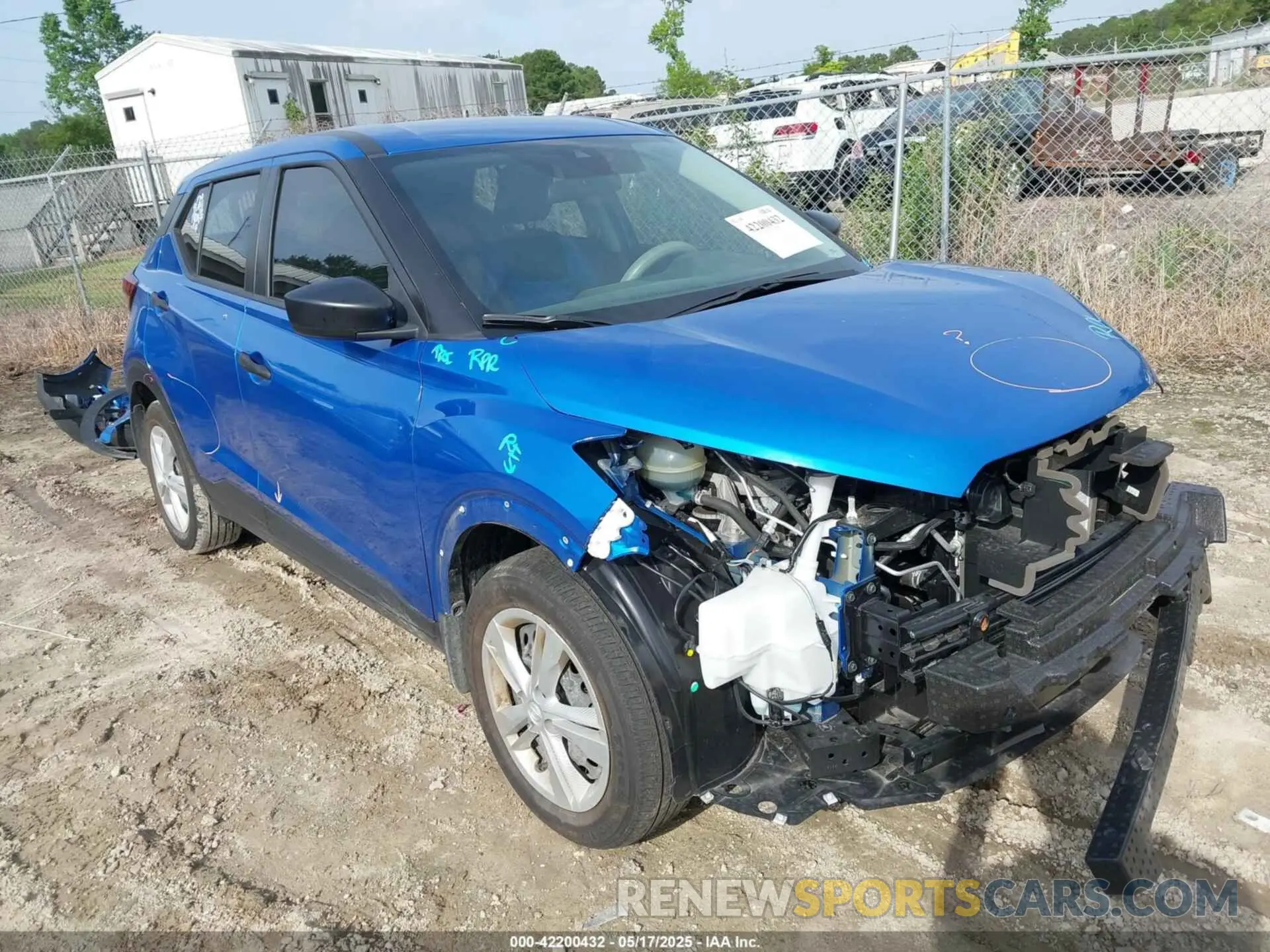 1 Photograph of a damaged car 3N1CP5BV6PL549619 NISSAN KICKS 2023