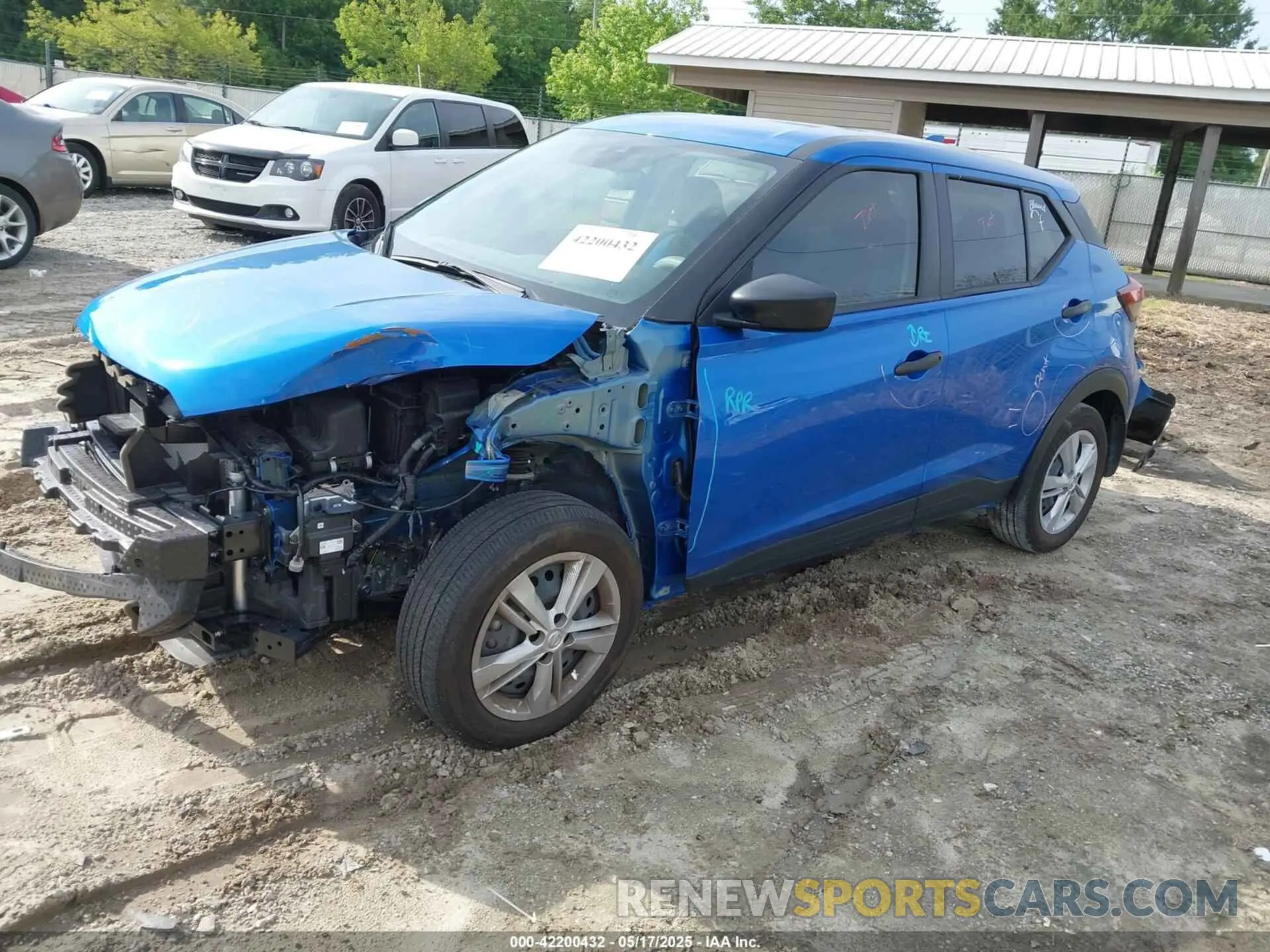 2 Photograph of a damaged car 3N1CP5BV6PL549619 NISSAN KICKS 2023