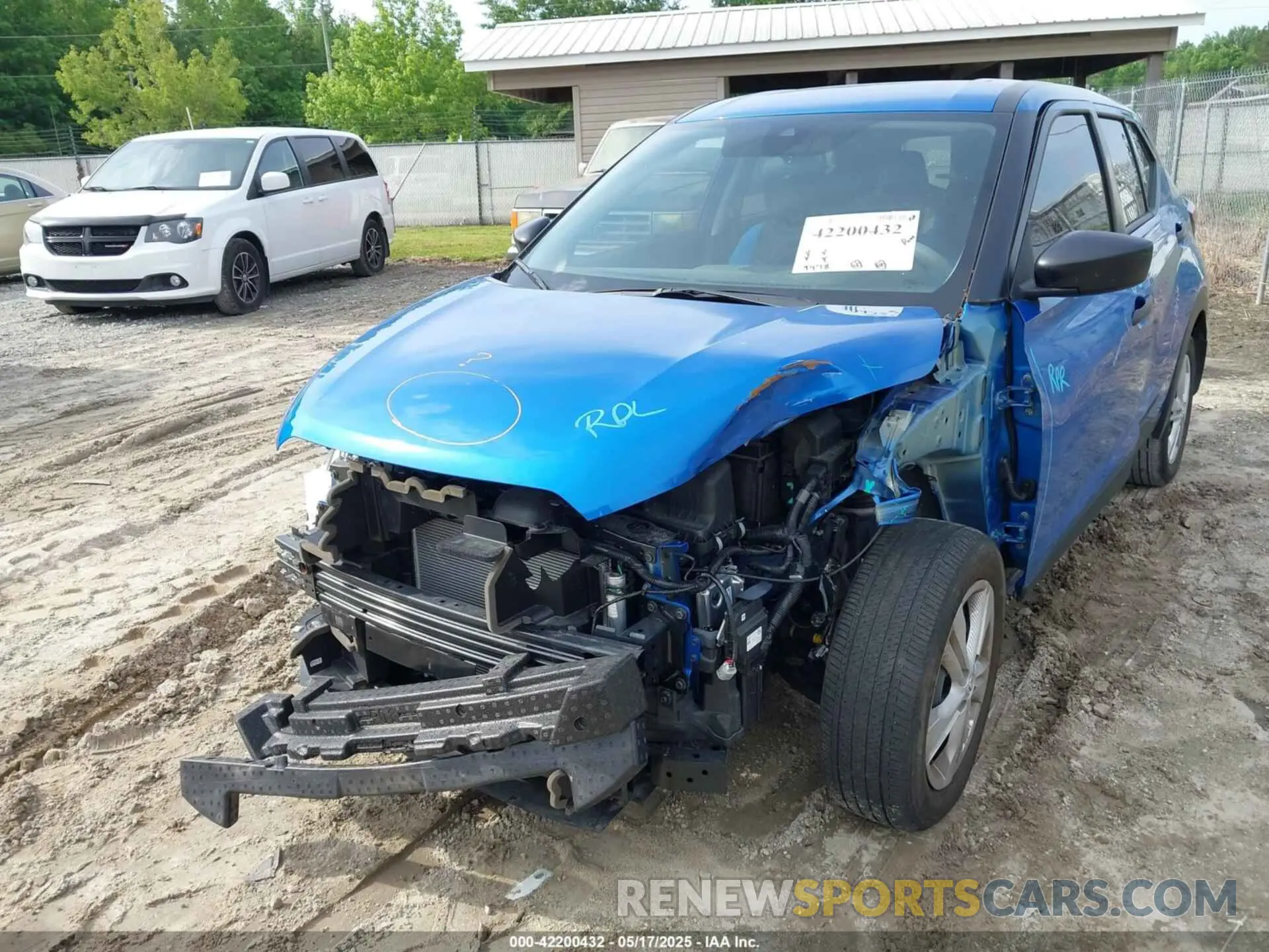 6 Photograph of a damaged car 3N1CP5BV6PL549619 NISSAN KICKS 2023