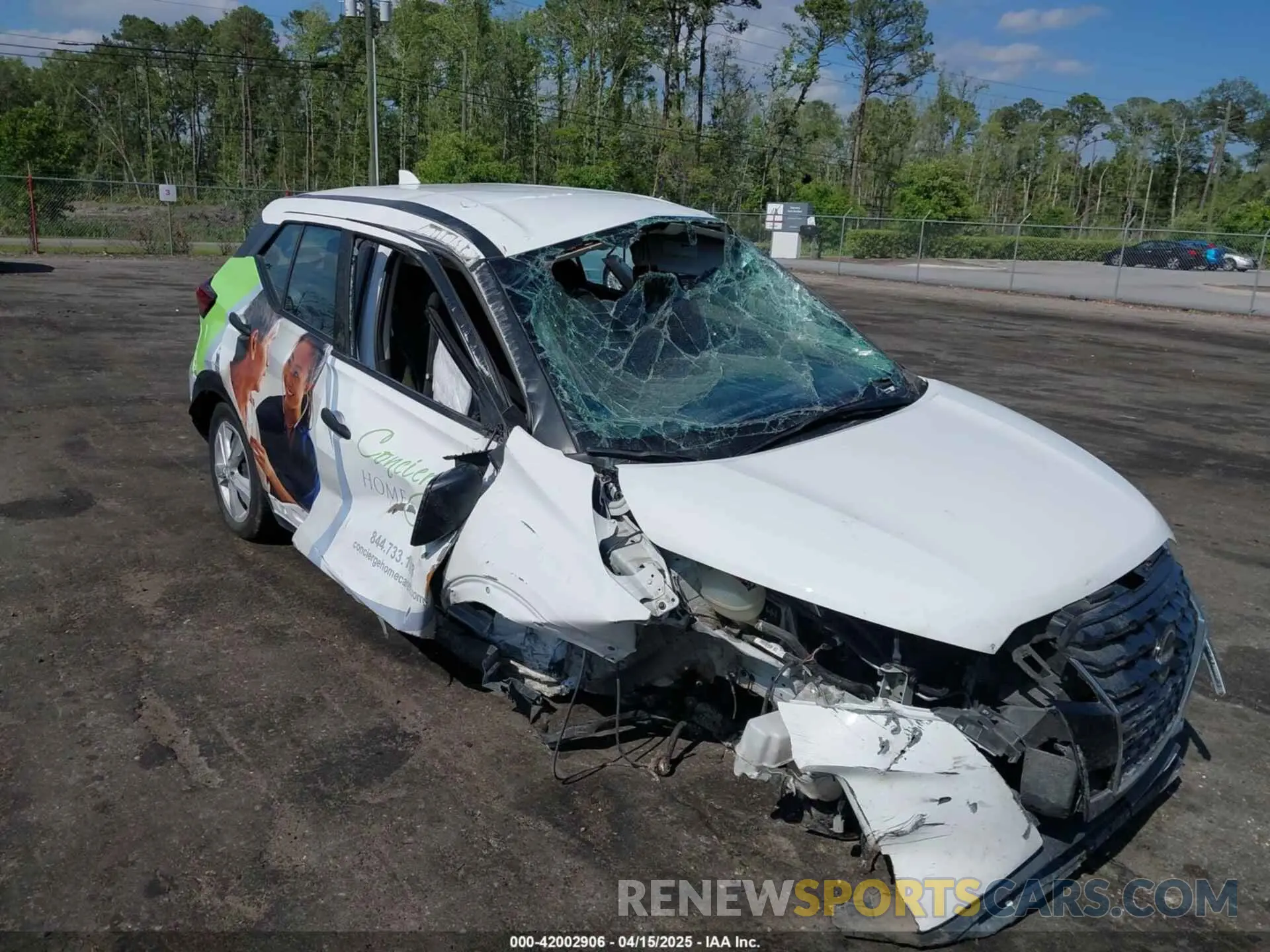 6 Photograph of a damaged car 3N1CP5BV7PL517987 NISSAN KICKS 2023