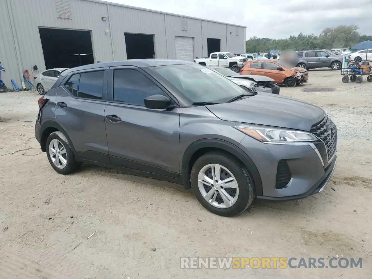 4 Photograph of a damaged car 3N1CP5BV7PL523451 NISSAN KICKS 2023