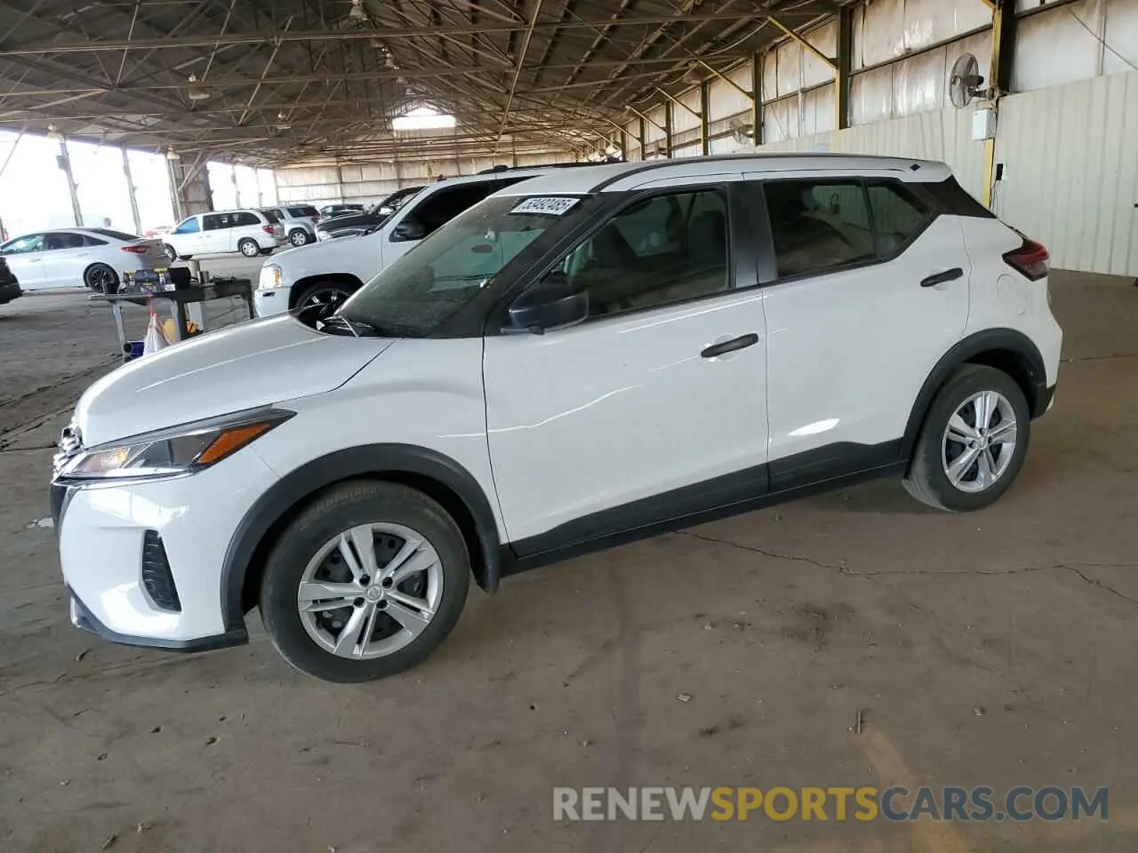 1 Photograph of a damaged car 3N1CP5BV9PL505663 NISSAN KICKS 2023