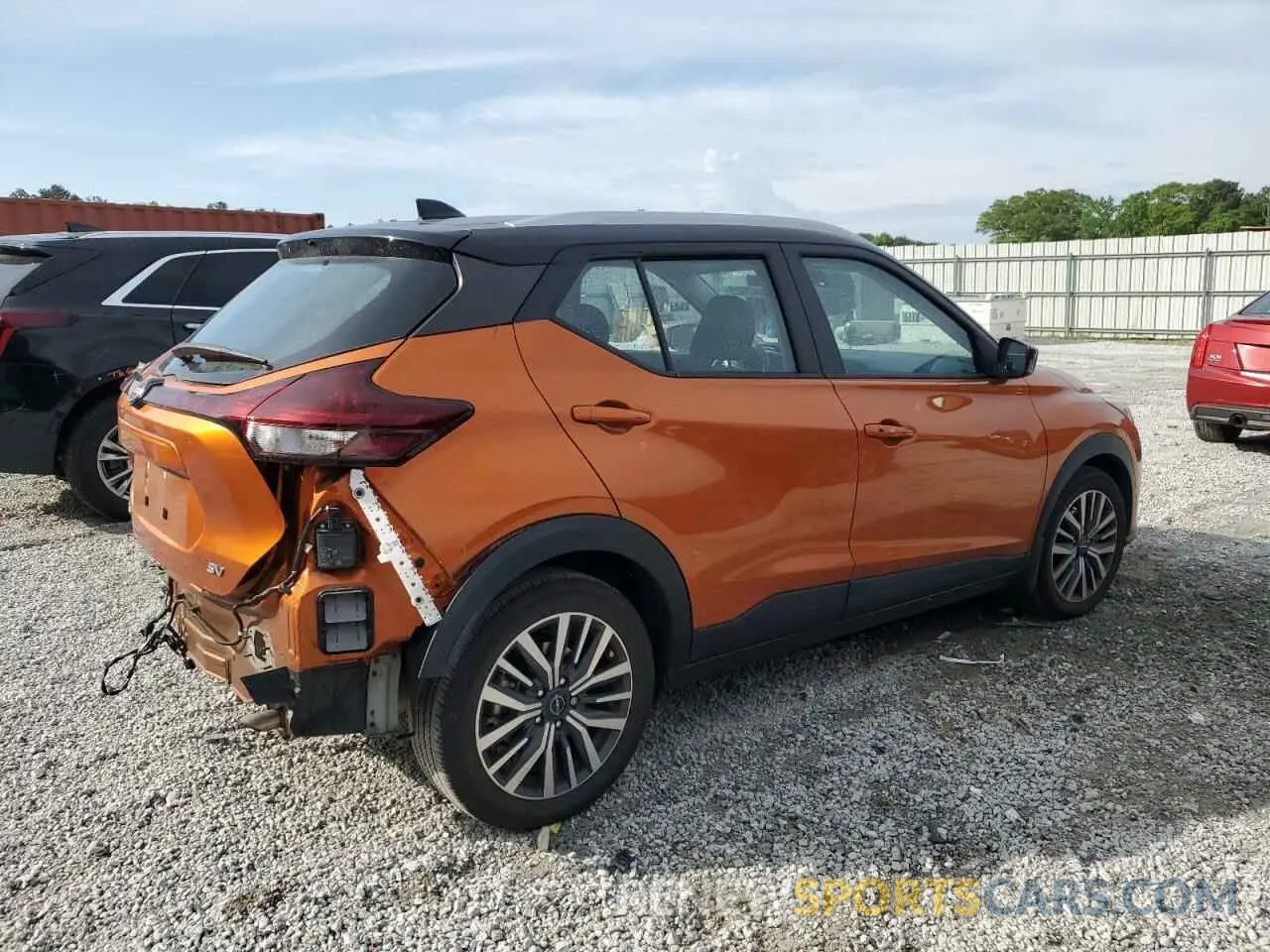 3 Photograph of a damaged car 3N1CP5CV0PL496513 NISSAN KICKS 2023