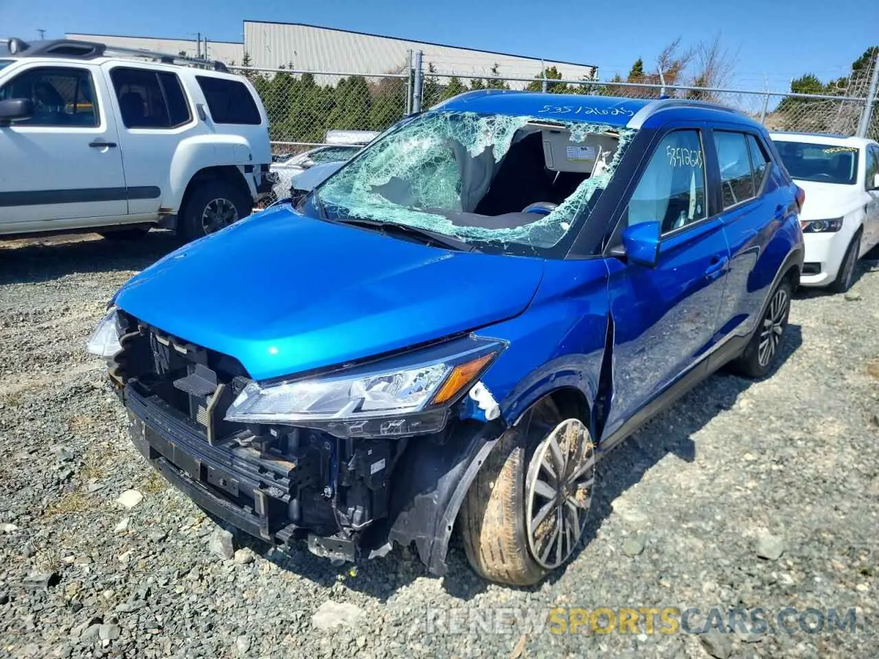 1 Photograph of a damaged car 3N1CP5CV0PL507879 NISSAN KICKS 2023