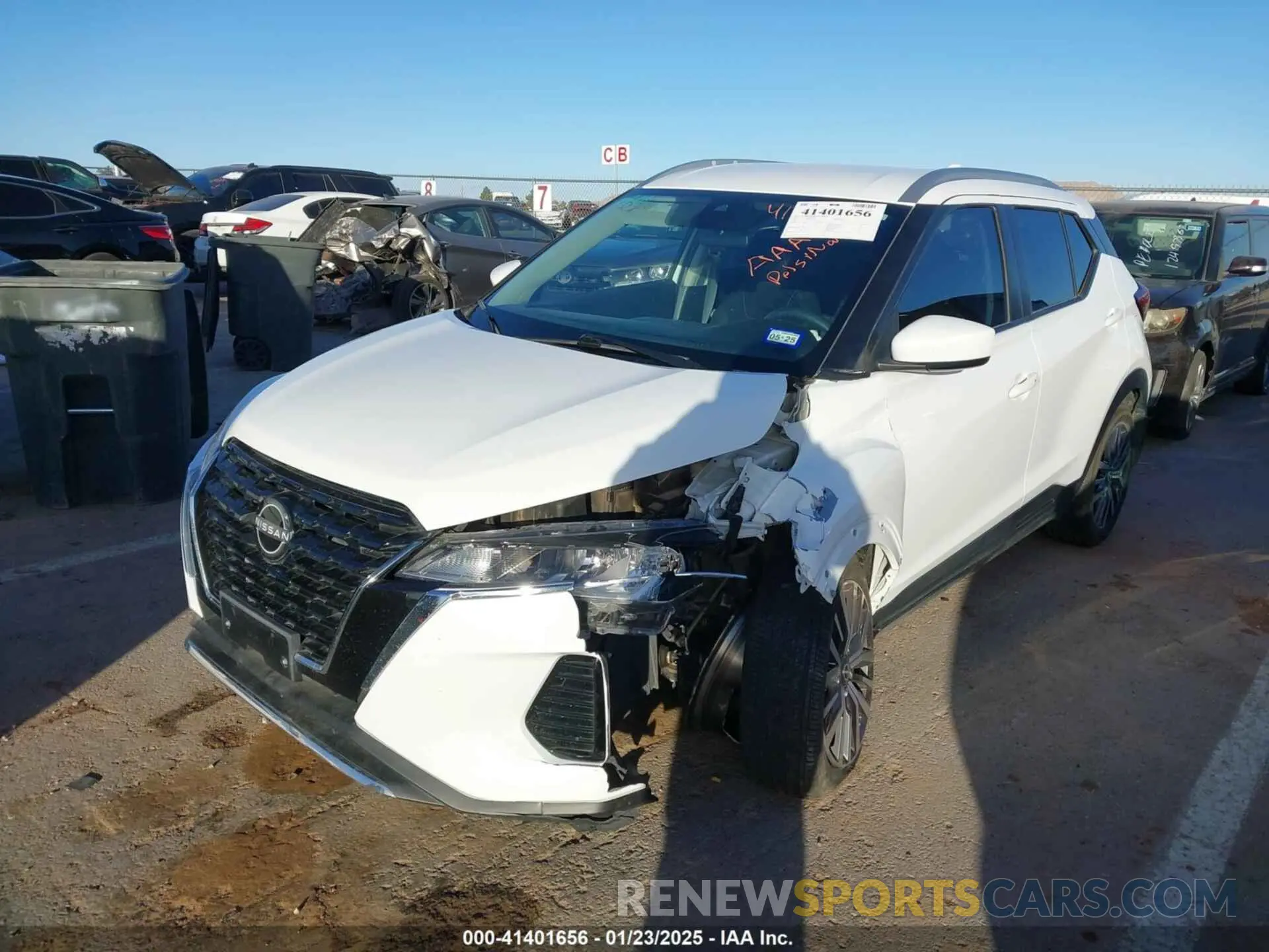 2 Photograph of a damaged car 3N1CP5CV0PL539540 NISSAN KICKS 2023