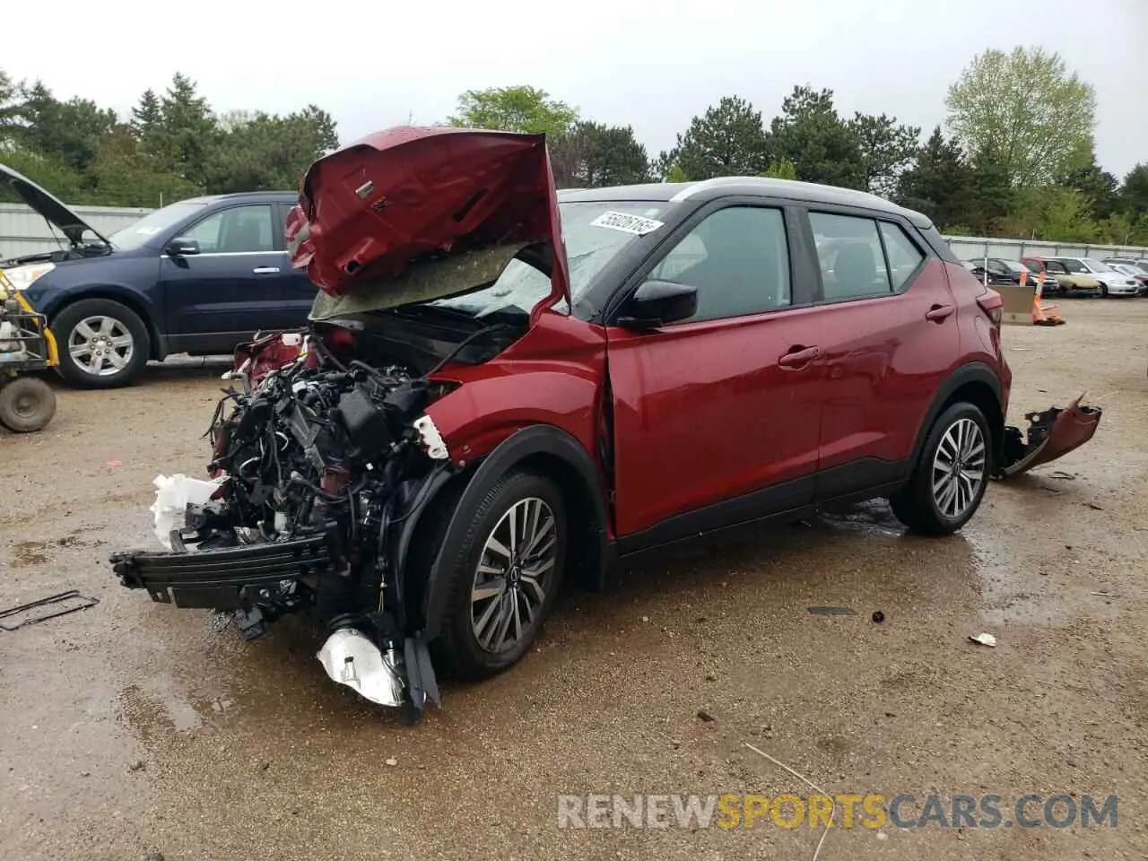 1 Photograph of a damaged car 3N1CP5CV0PL541515 NISSAN KICKS 2023
