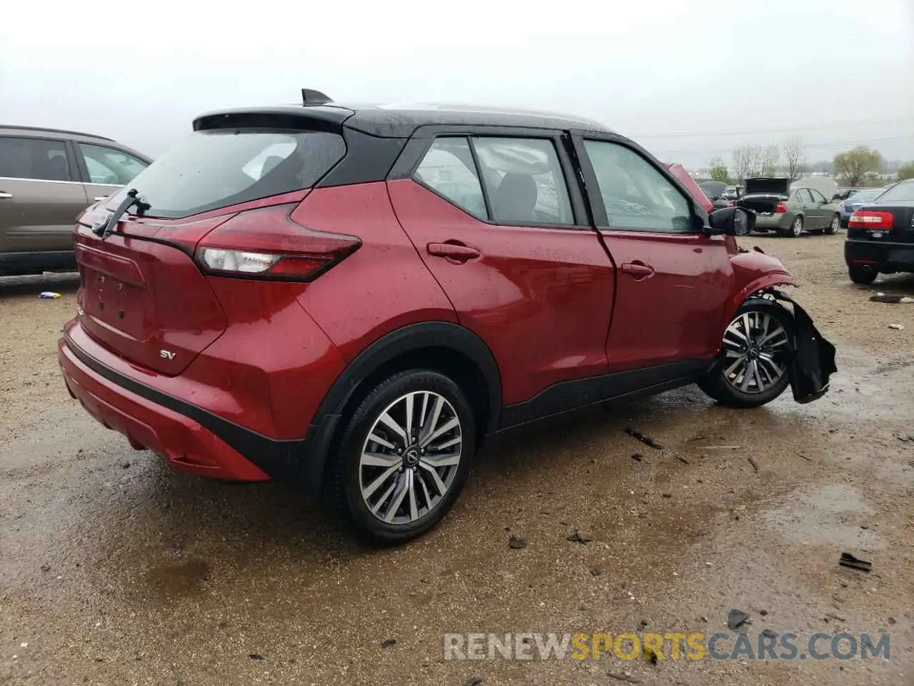 3 Photograph of a damaged car 3N1CP5CV0PL541515 NISSAN KICKS 2023