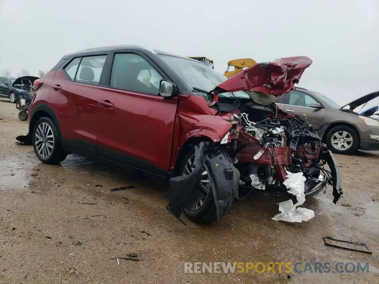 4 Photograph of a damaged car 3N1CP5CV0PL541515 NISSAN KICKS 2023