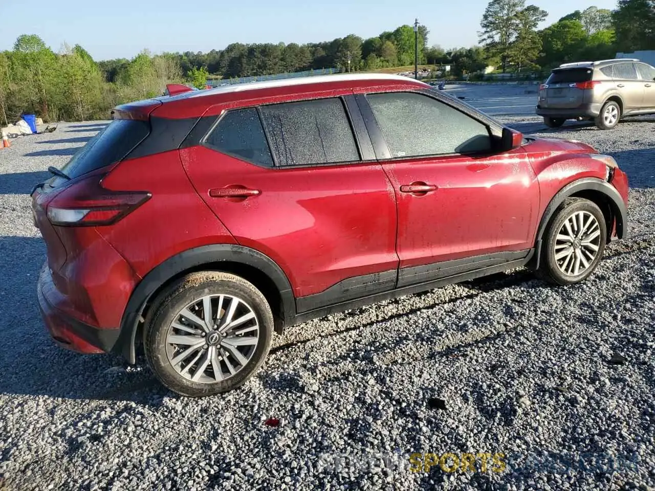 3 Photograph of a damaged car 3N1CP5CV0PL557617 NISSAN KICKS 2023
