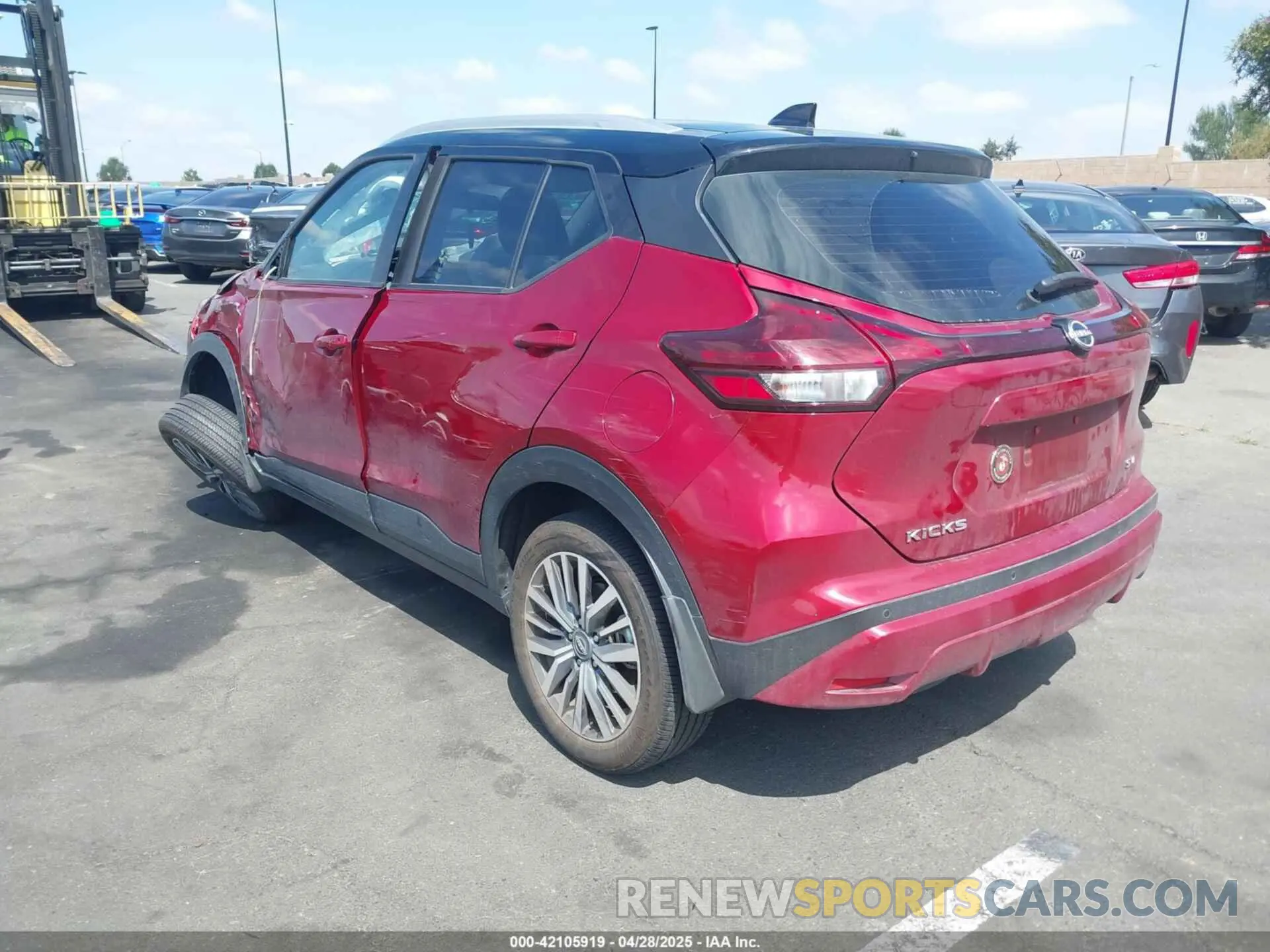 3 Photograph of a damaged car 3N1CP5CV1PL524934 NISSAN KICKS 2023