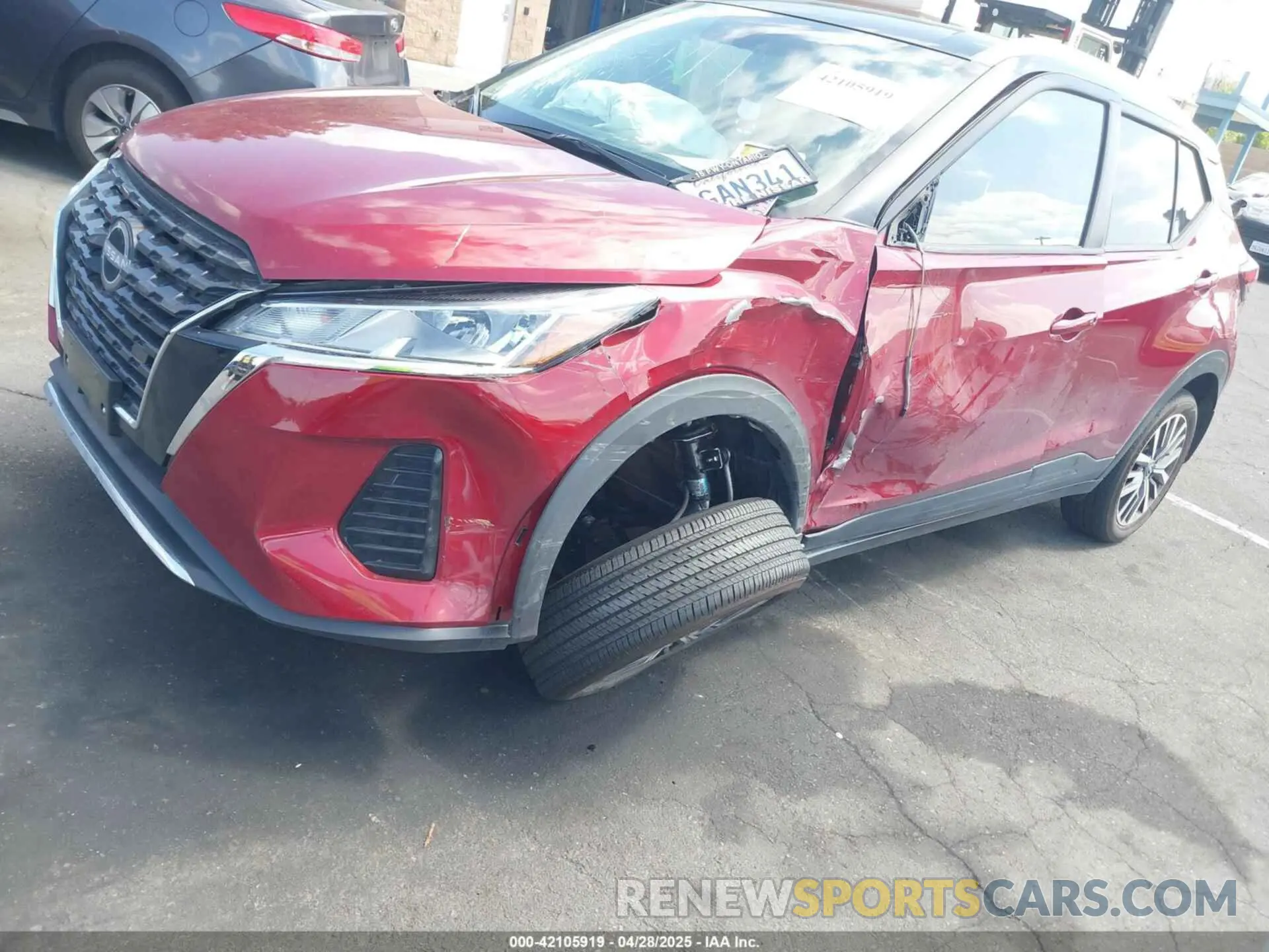 6 Photograph of a damaged car 3N1CP5CV1PL524934 NISSAN KICKS 2023