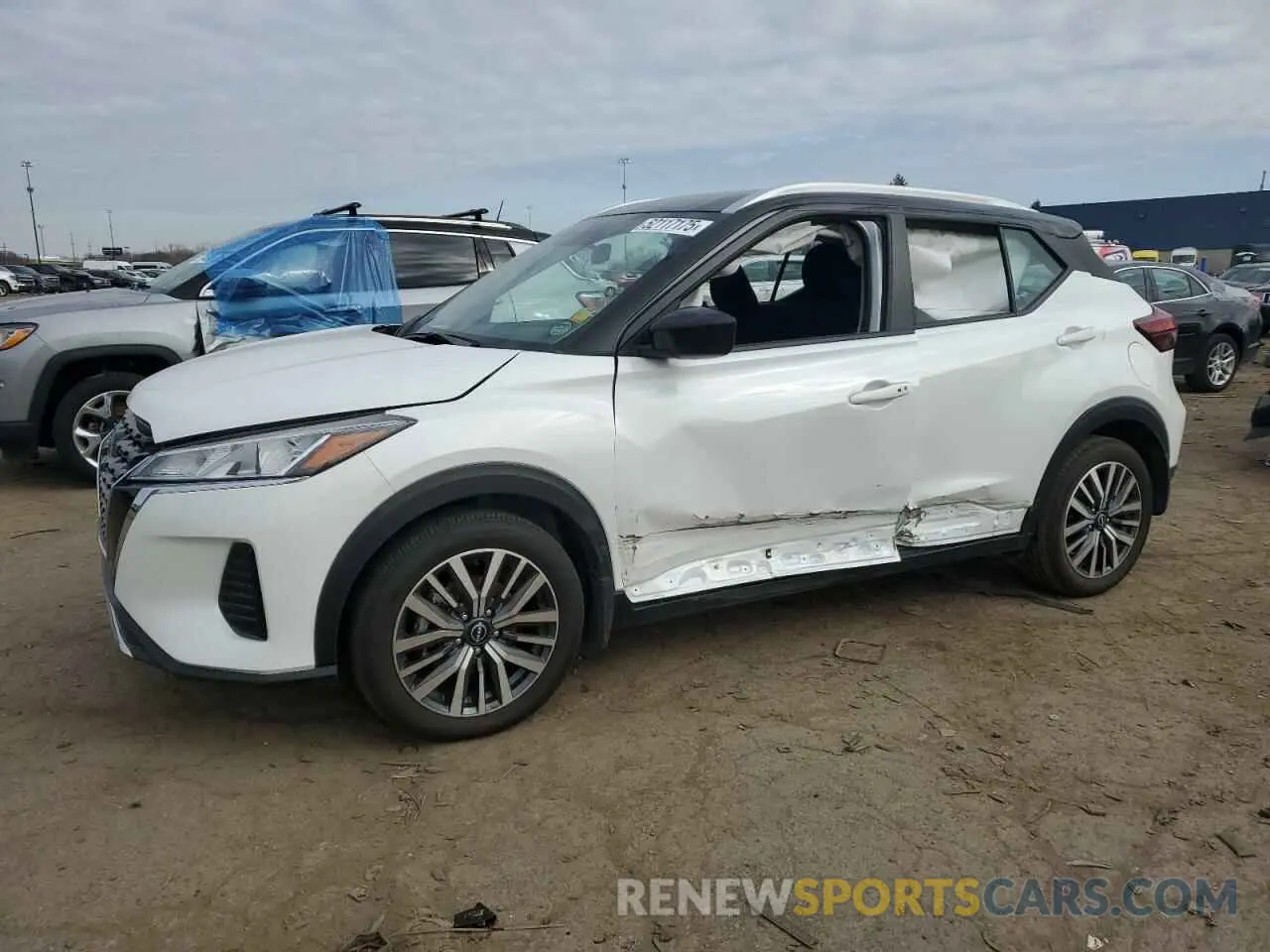 1 Photograph of a damaged car 3N1CP5CV2PL544335 NISSAN KICKS 2023