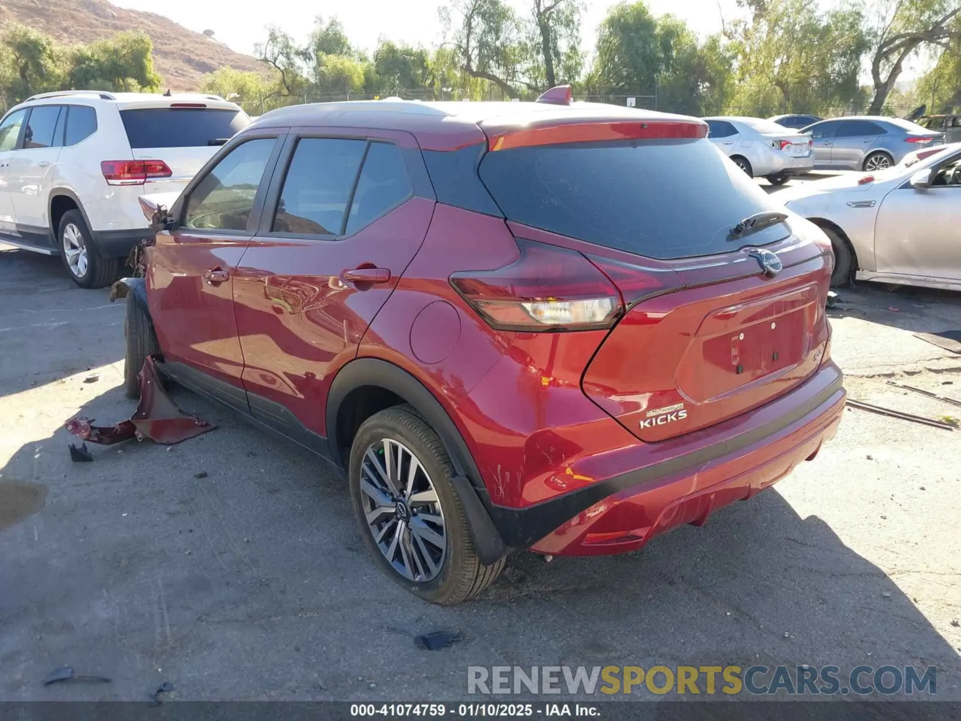 3 Фотография поврежденного автомобиля 3N1CP5CV2PL563435 NISSAN KICKS 2023