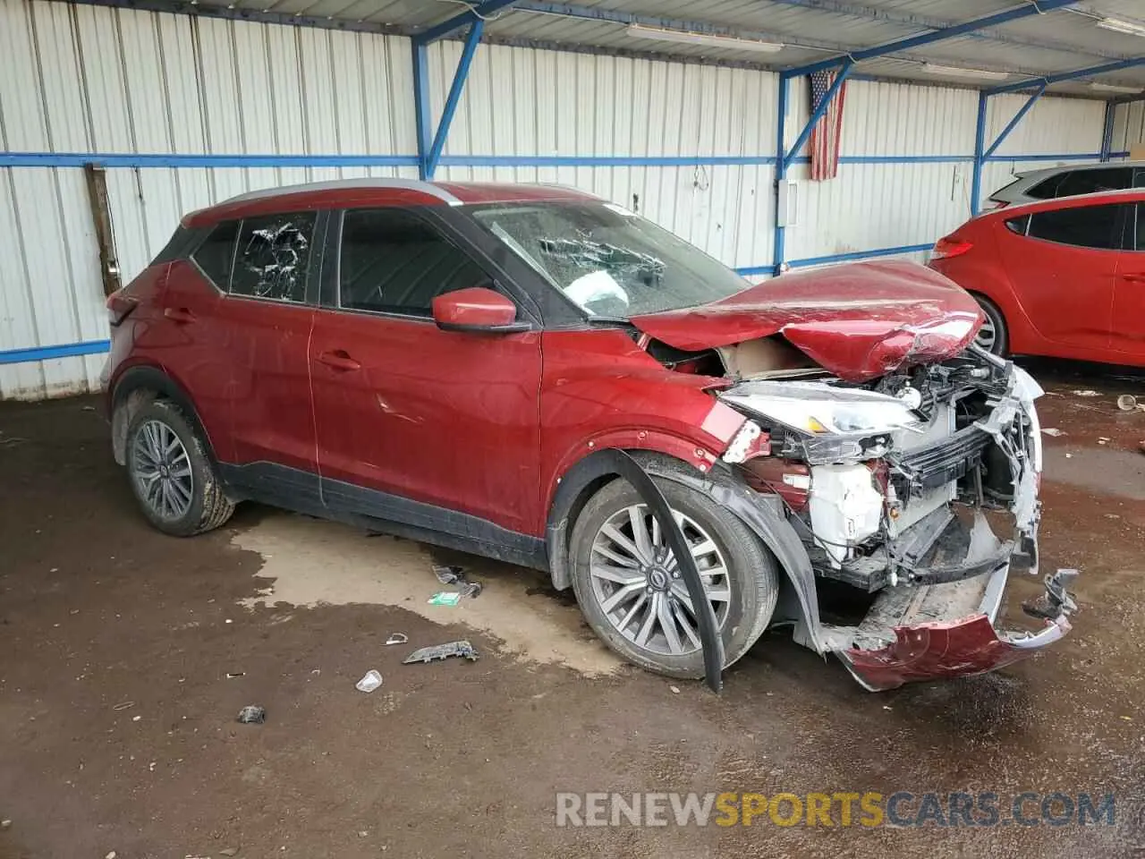 4 Photograph of a damaged car 3N1CP5CV5PL556432 NISSAN KICKS 2023