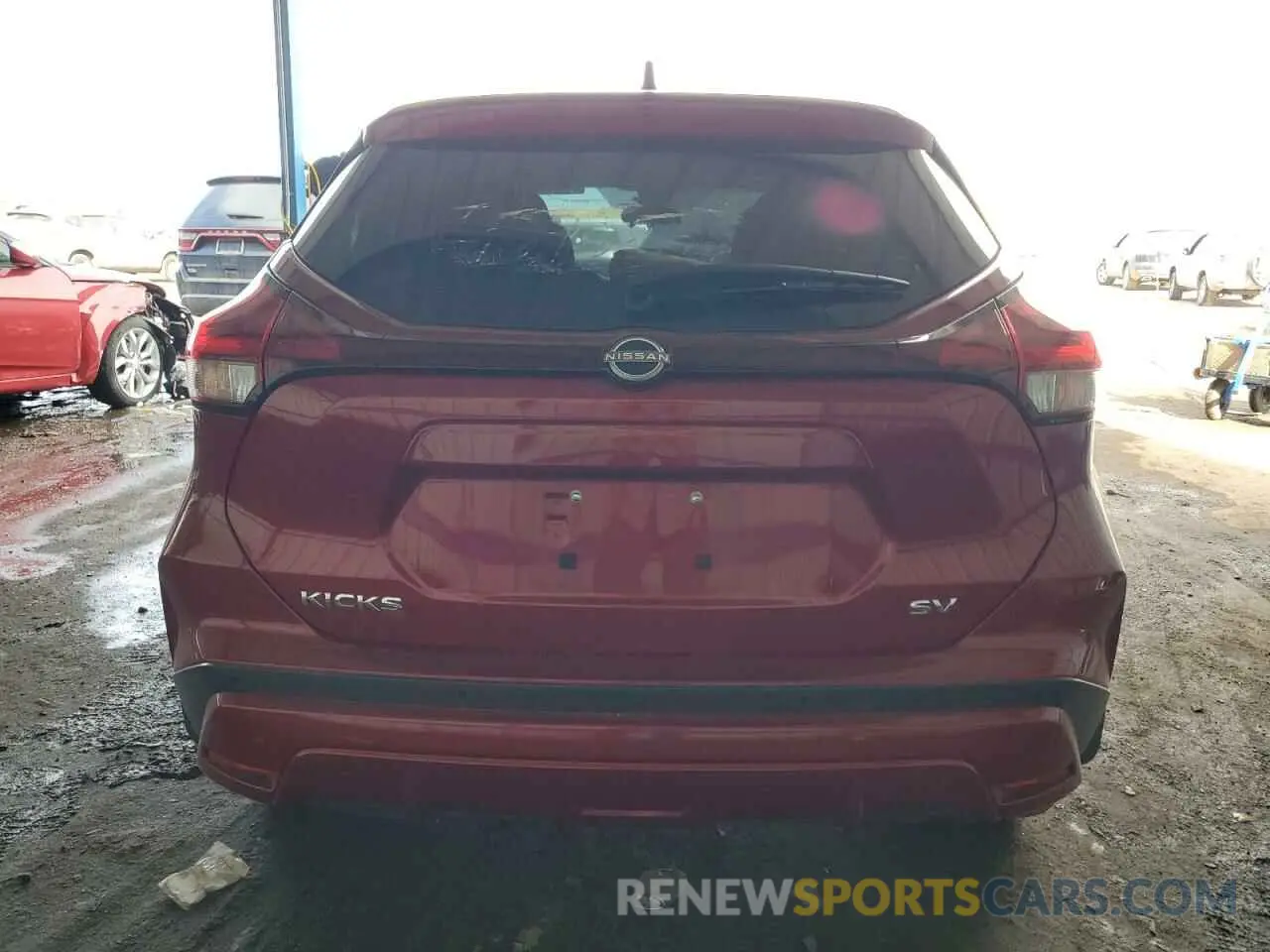 6 Photograph of a damaged car 3N1CP5CV5PL556432 NISSAN KICKS 2023