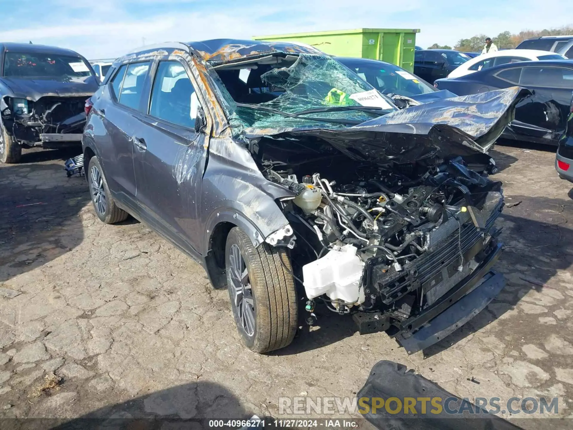 1 Фотография поврежденного автомобиля 3N1CP5CV6PL508535 NISSAN KICKS 2023