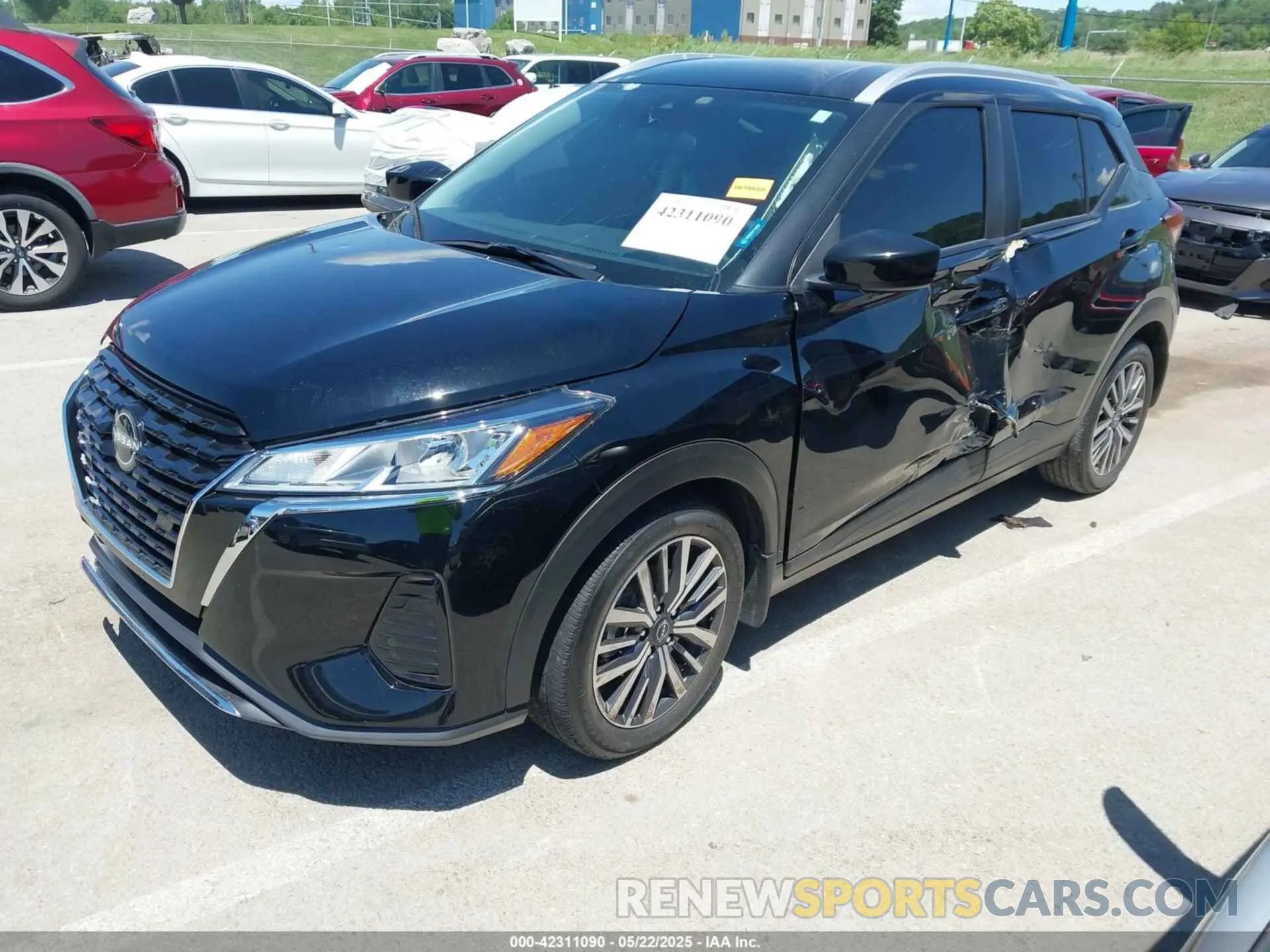 2 Photograph of a damaged car 3N1CP5CV6PL510138 NISSAN KICKS 2023