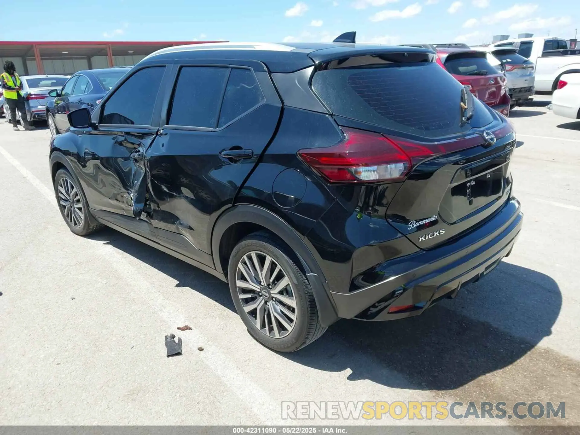 3 Photograph of a damaged car 3N1CP5CV6PL510138 NISSAN KICKS 2023