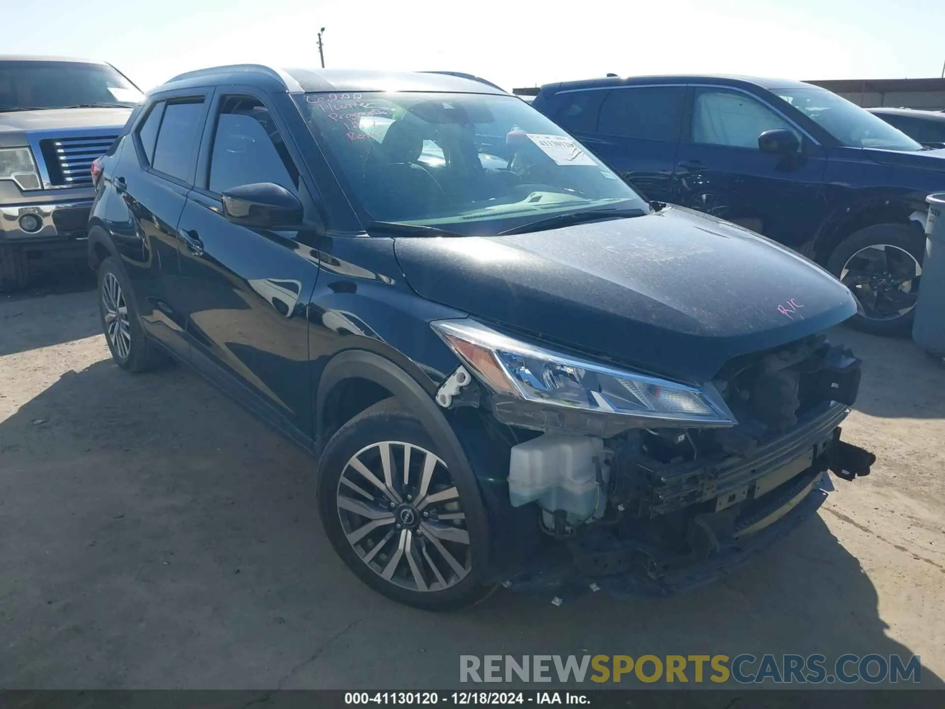 1 Photograph of a damaged car 3N1CP5CV6PL531782 NISSAN KICKS 2023