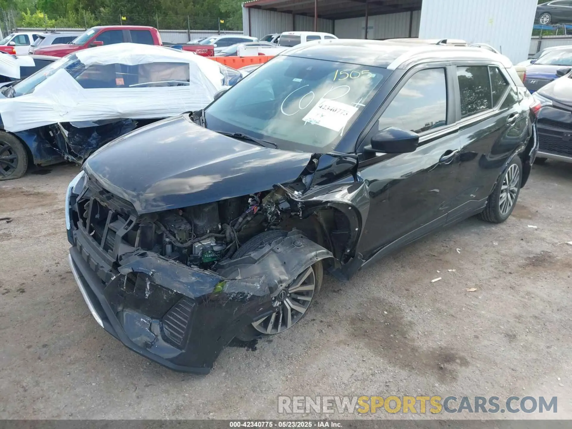 2 Фотография поврежденного автомобиля 3N1CP5CV7PL521505 NISSAN KICKS 2023