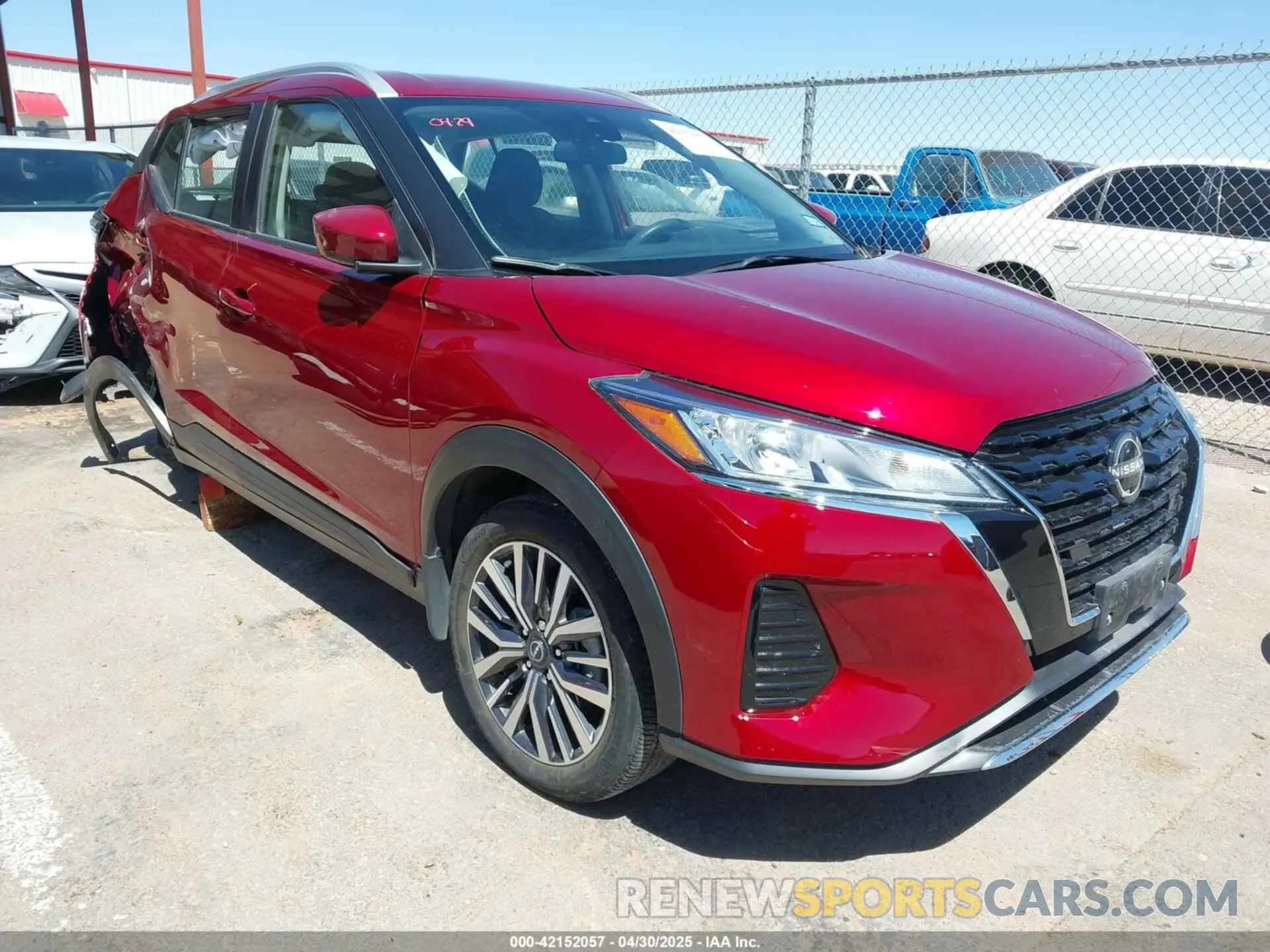 1 Photograph of a damaged car 3N1CP5CVXPL514953 NISSAN KICKS 2023