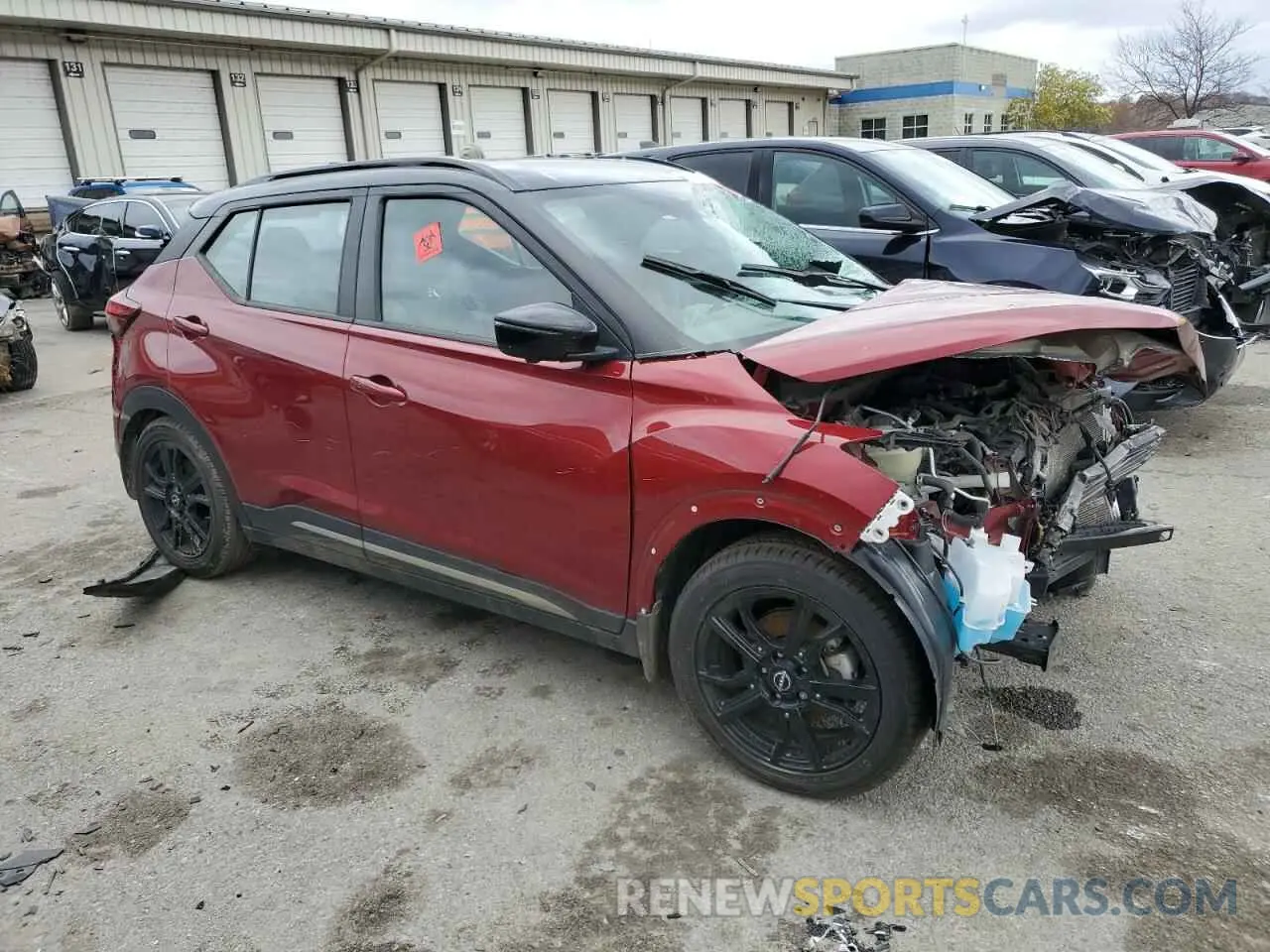 4 Photograph of a damaged car 3N1CP5DV0PL520131 NISSAN KICKS 2023