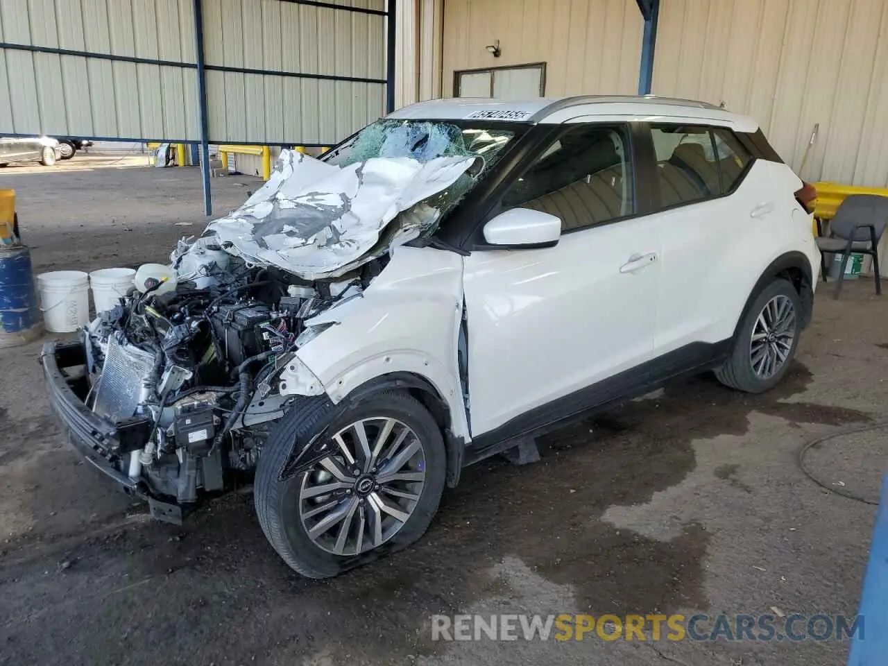 1 Photograph of a damaged car 3N1CP5DV3PL546904 NISSAN KICKS 2023