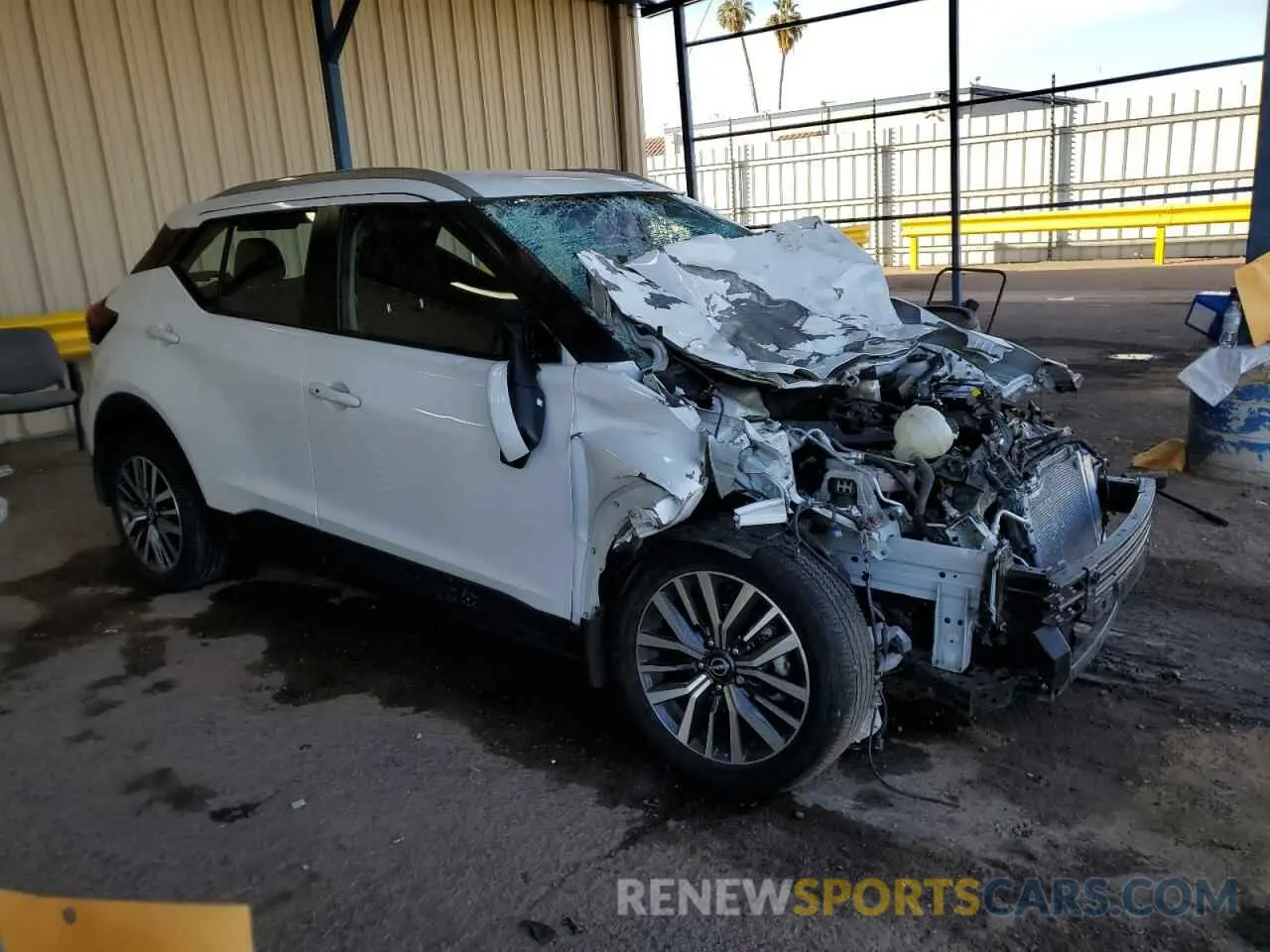 4 Photograph of a damaged car 3N1CP5DV3PL546904 NISSAN KICKS 2023