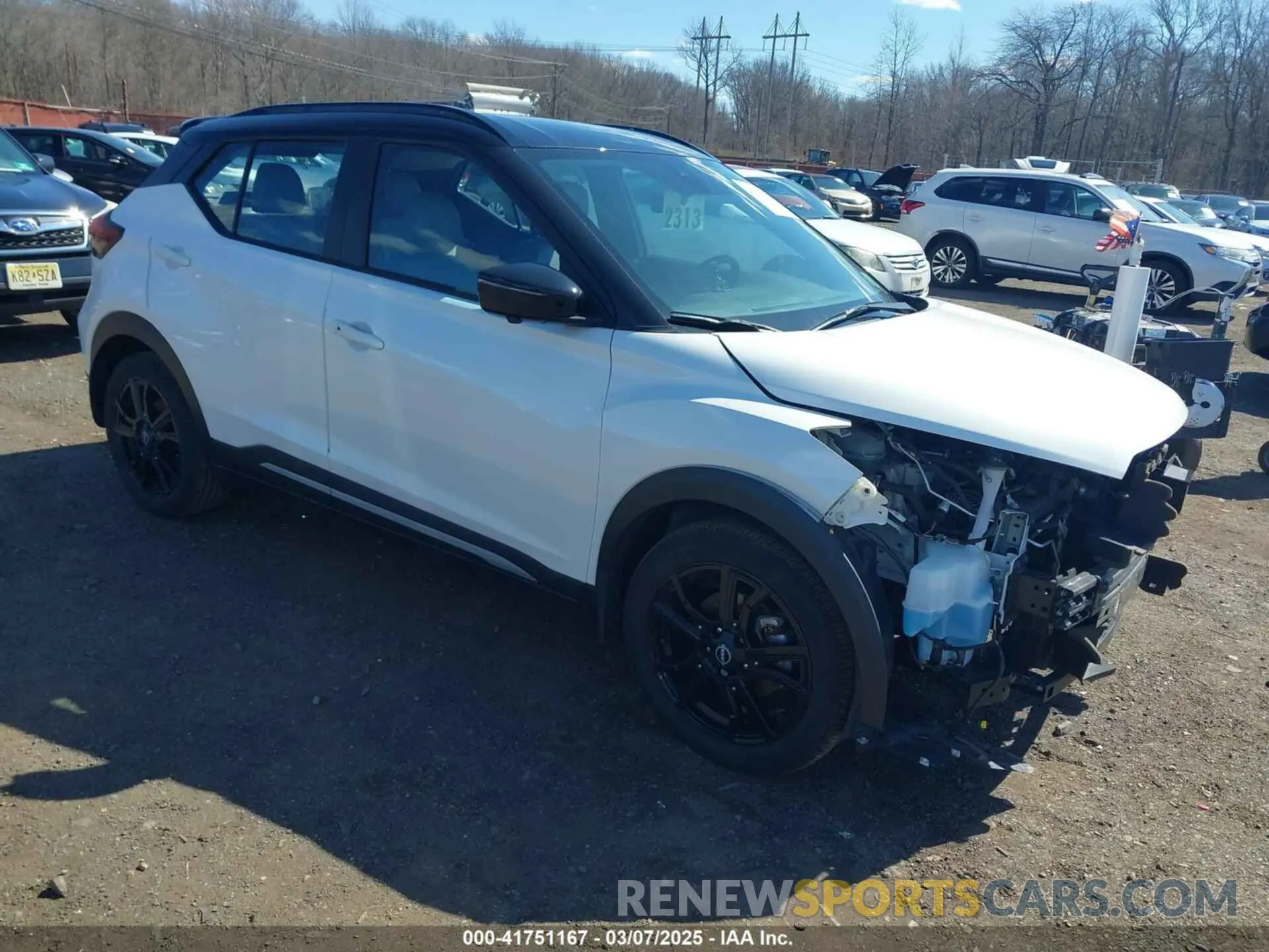 1 Photograph of a damaged car 3N1CP5DV6PL473400 NISSAN KICKS 2023