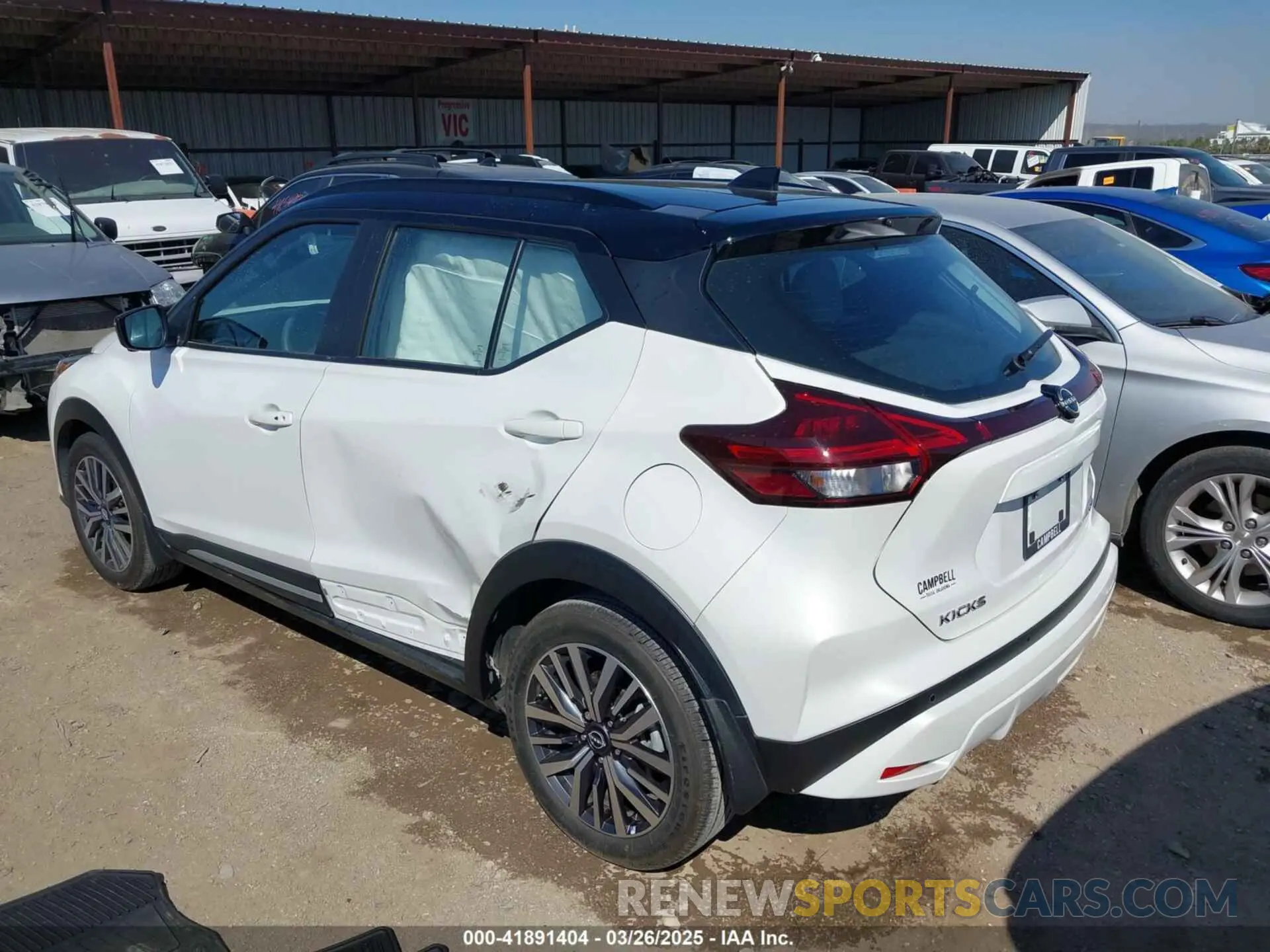 3 Фотография поврежденного автомобиля 3N1CP5DV7PL541915 NISSAN KICKS 2023