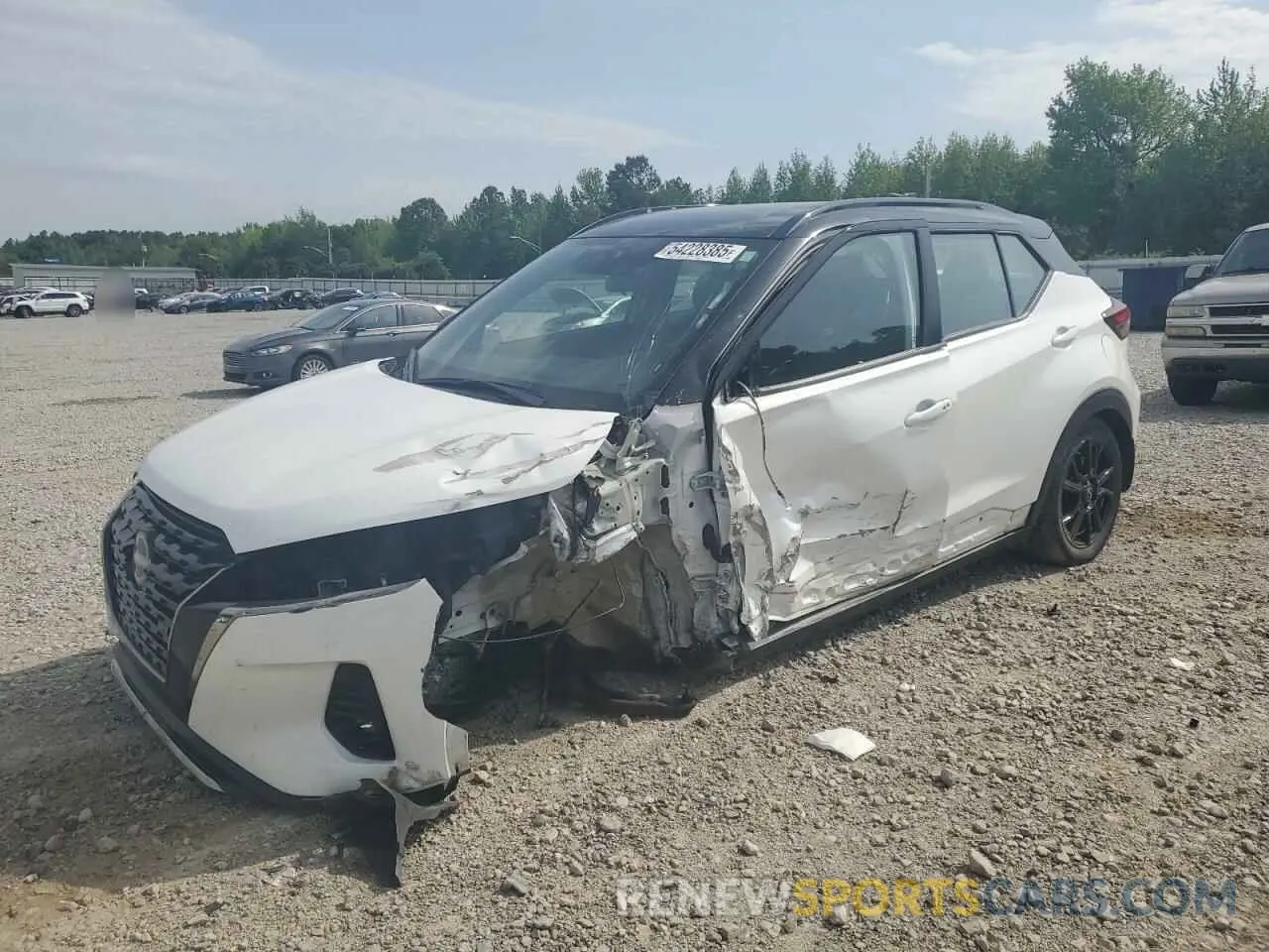 1 Photograph of a damaged car 3N1CP5DV8PL506994 NISSAN KICKS 2023