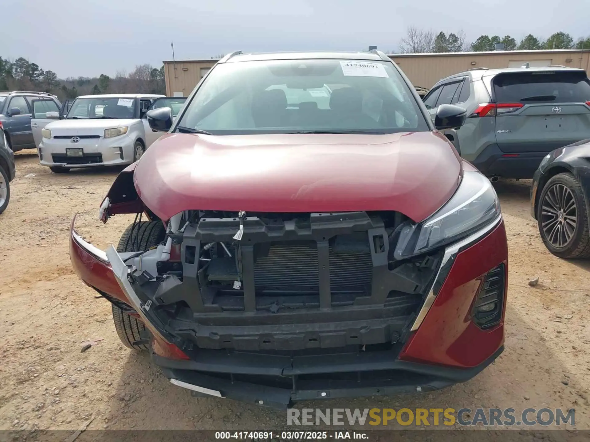 13 Photograph of a damaged car 3N1CP5DV8PL543320 NISSAN KICKS 2023