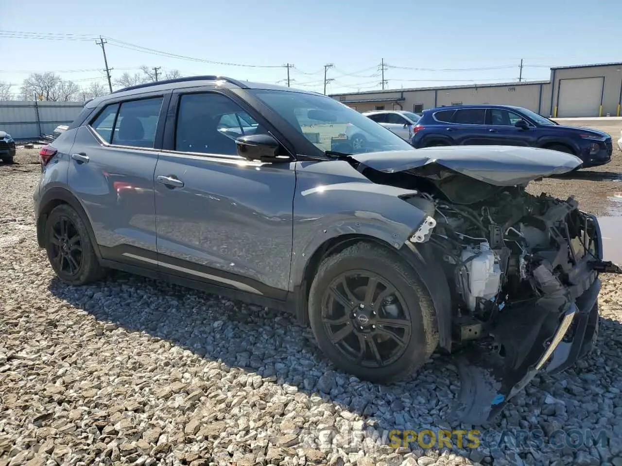 4 Photograph of a damaged car 3N1CP5DVXPL477577 NISSAN KICKS 2023