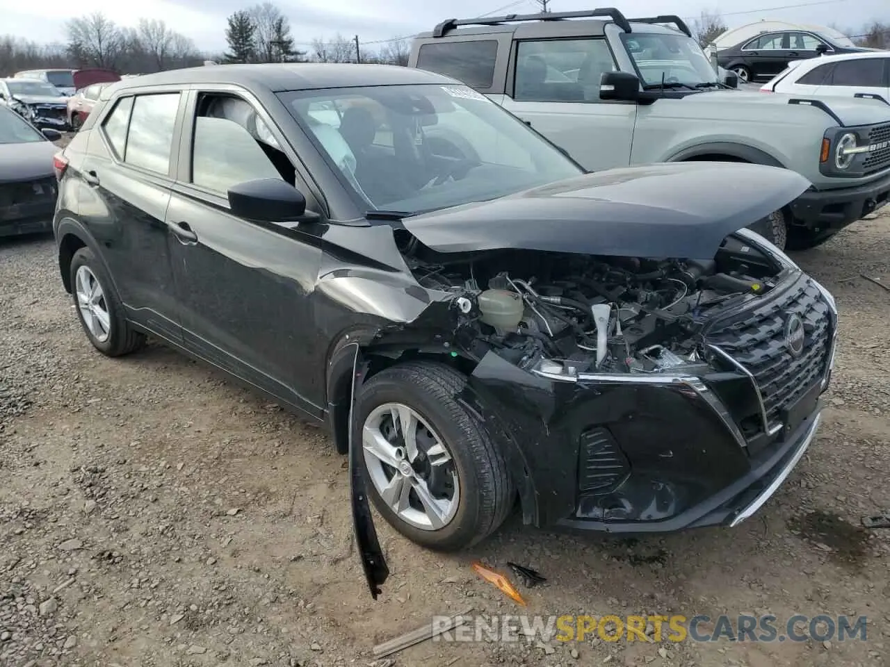4 Photograph of a damaged car 3N1CP5BV0RL473706 NISSAN KICKS 2024