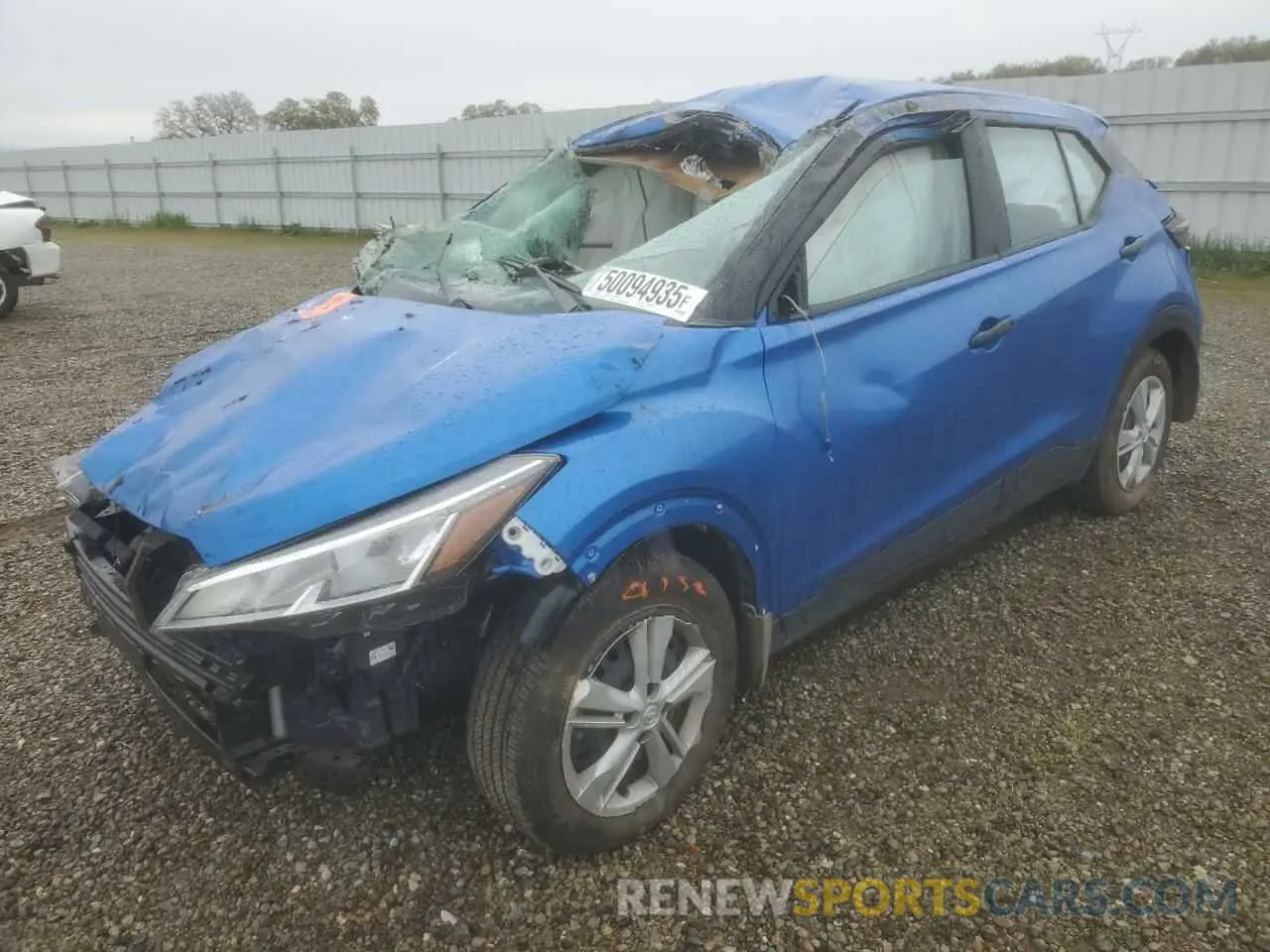 1 Photograph of a damaged car 3N1CP5BV1RL485332 NISSAN KICKS 2024