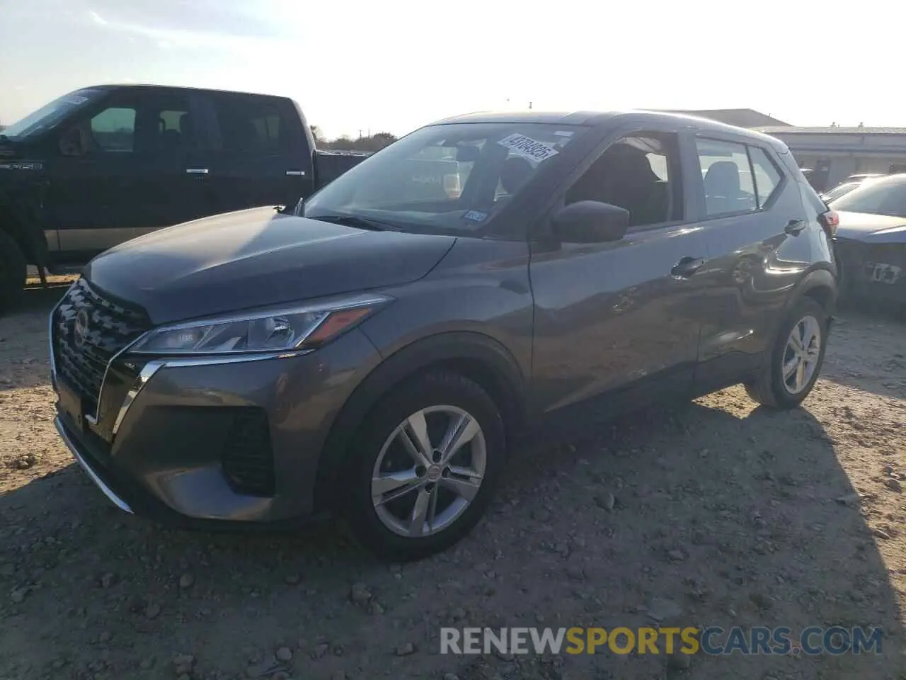 1 Photograph of a damaged car 3N1CP5BV1RL490529 NISSAN KICKS 2024