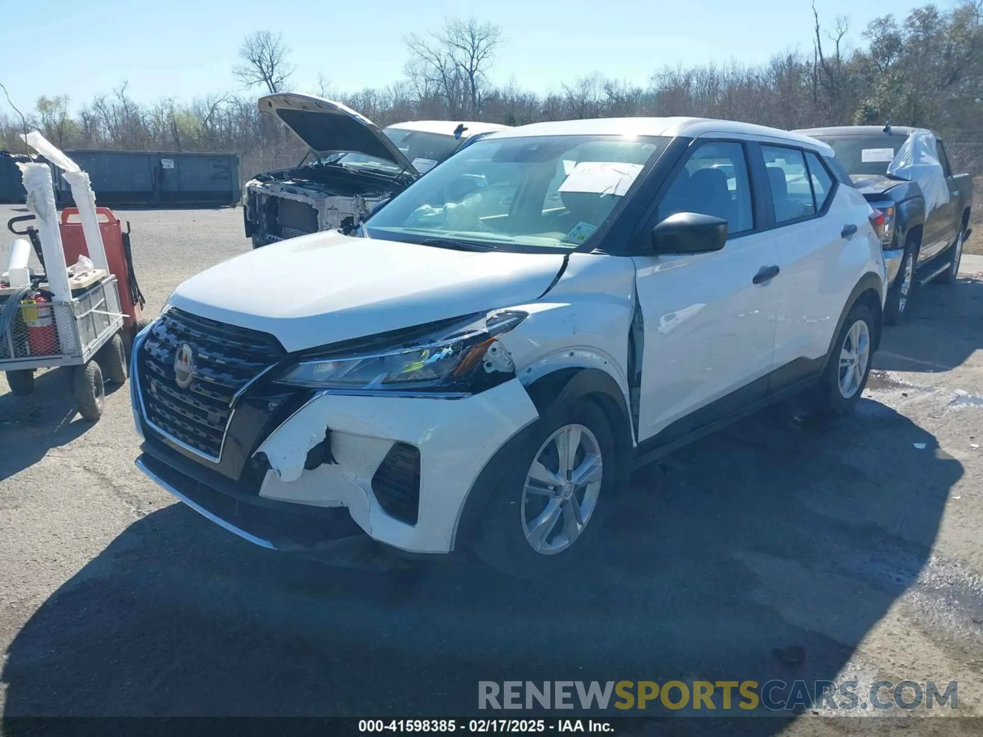 2 Фотография поврежденного автомобиля 3N1CP5BV1RL574737 NISSAN KICKS 2024