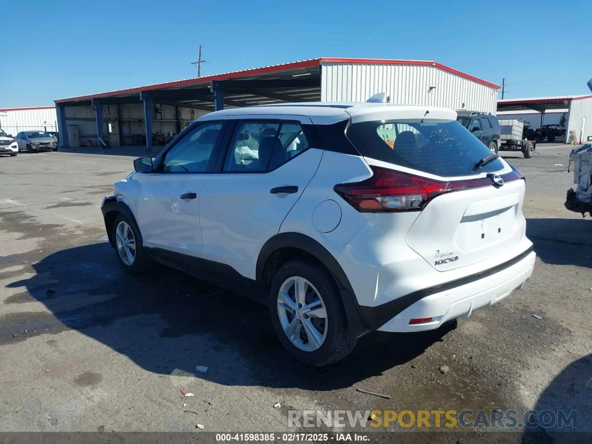 3 Фотография поврежденного автомобиля 3N1CP5BV1RL574737 NISSAN KICKS 2024