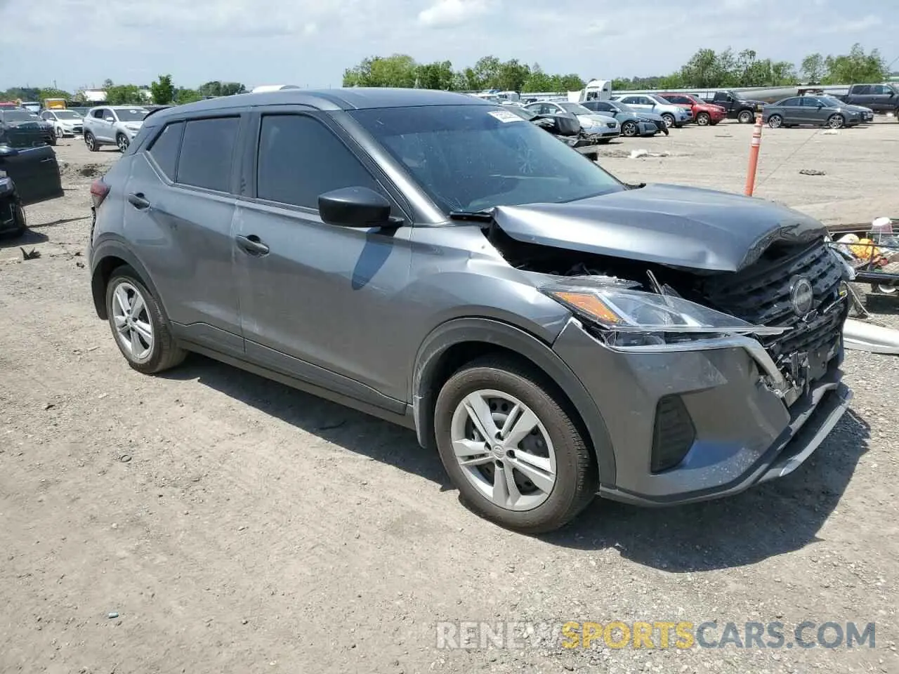 4 Photograph of a damaged car 3N1CP5BV2RL579512 NISSAN KICKS 2024