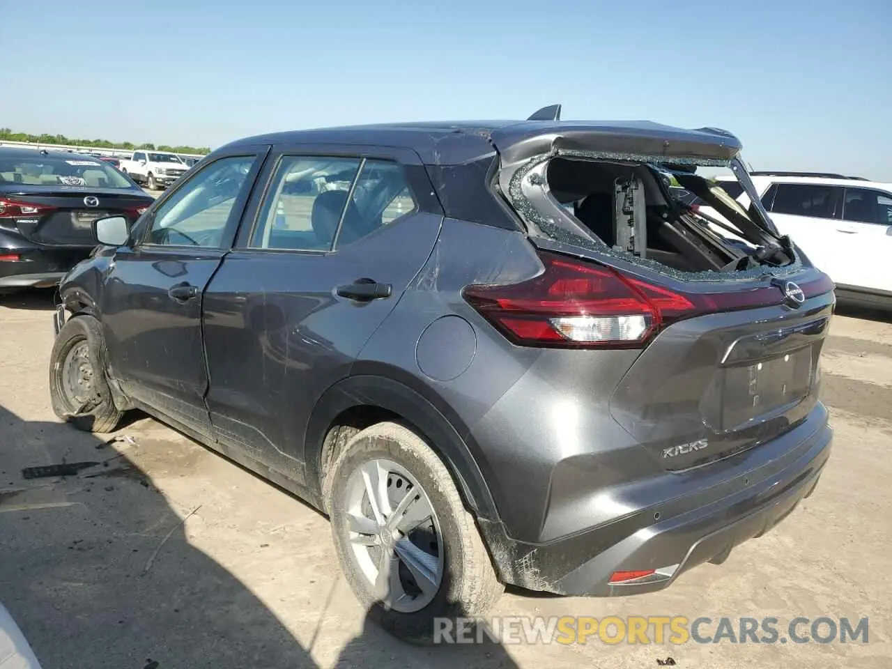 2 Photograph of a damaged car 3N1CP5BV3RL511929 NISSAN KICKS 2024