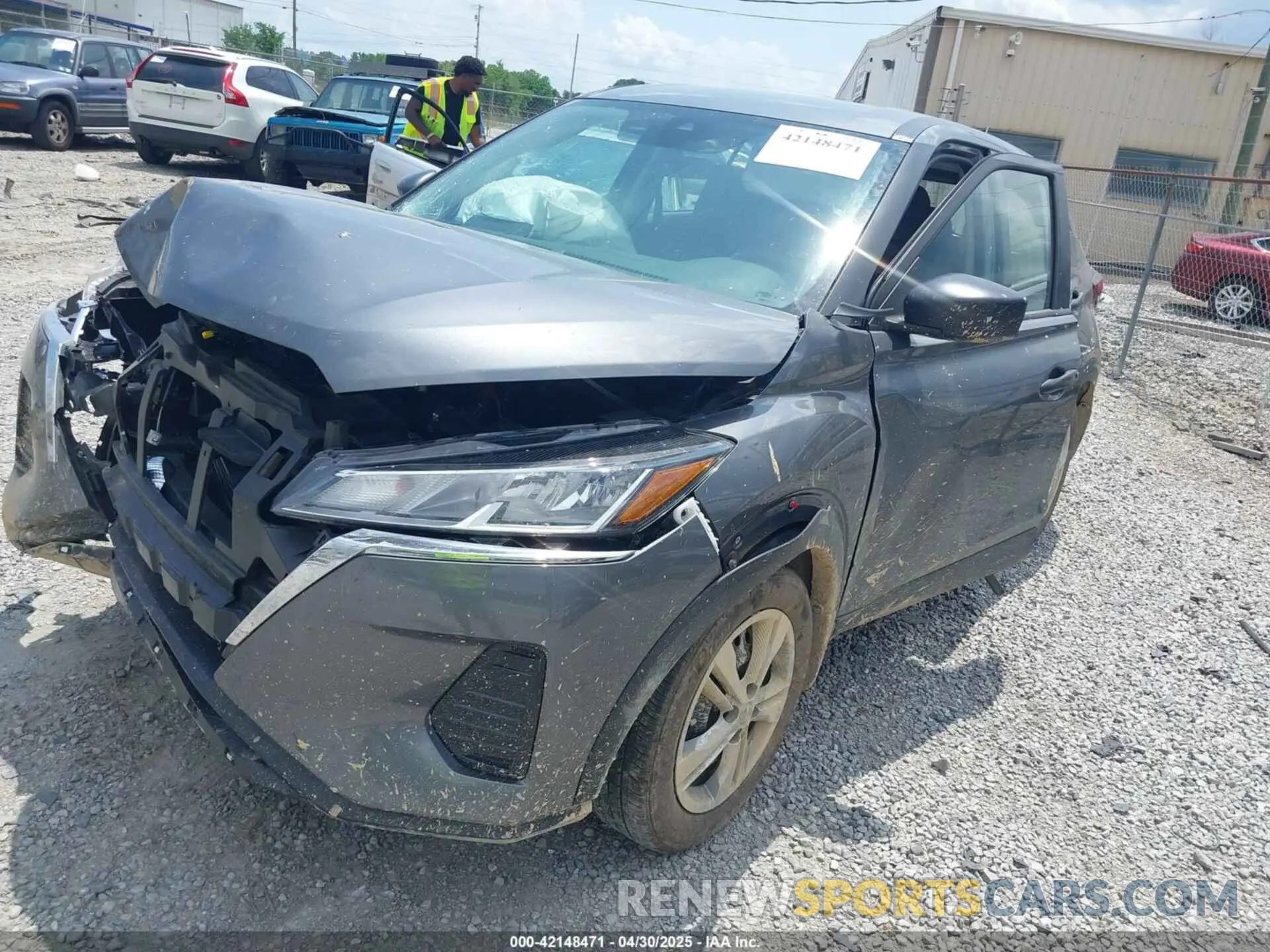 2 Фотография поврежденного автомобиля 3N1CP5BV5RL593534 NISSAN KICKS 2024